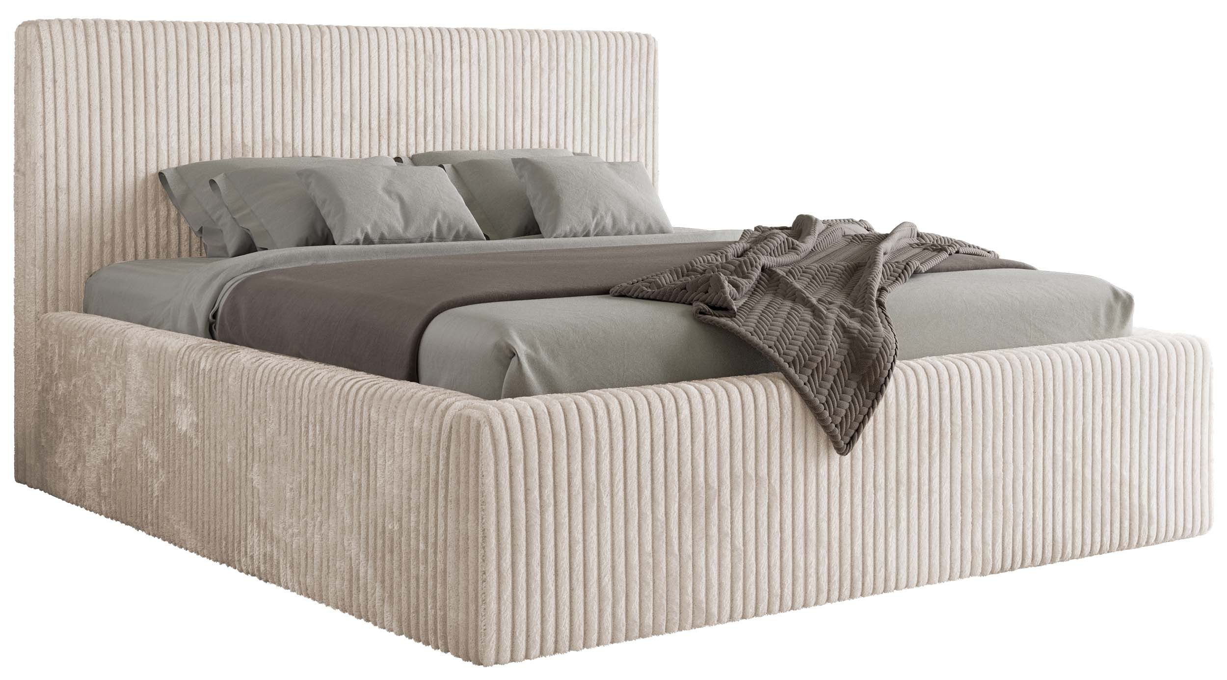 MKS MÖBEL Polsterbett TILIANO CLASSIC (Packung, Set, moderne Bett mit Staur günstig online kaufen