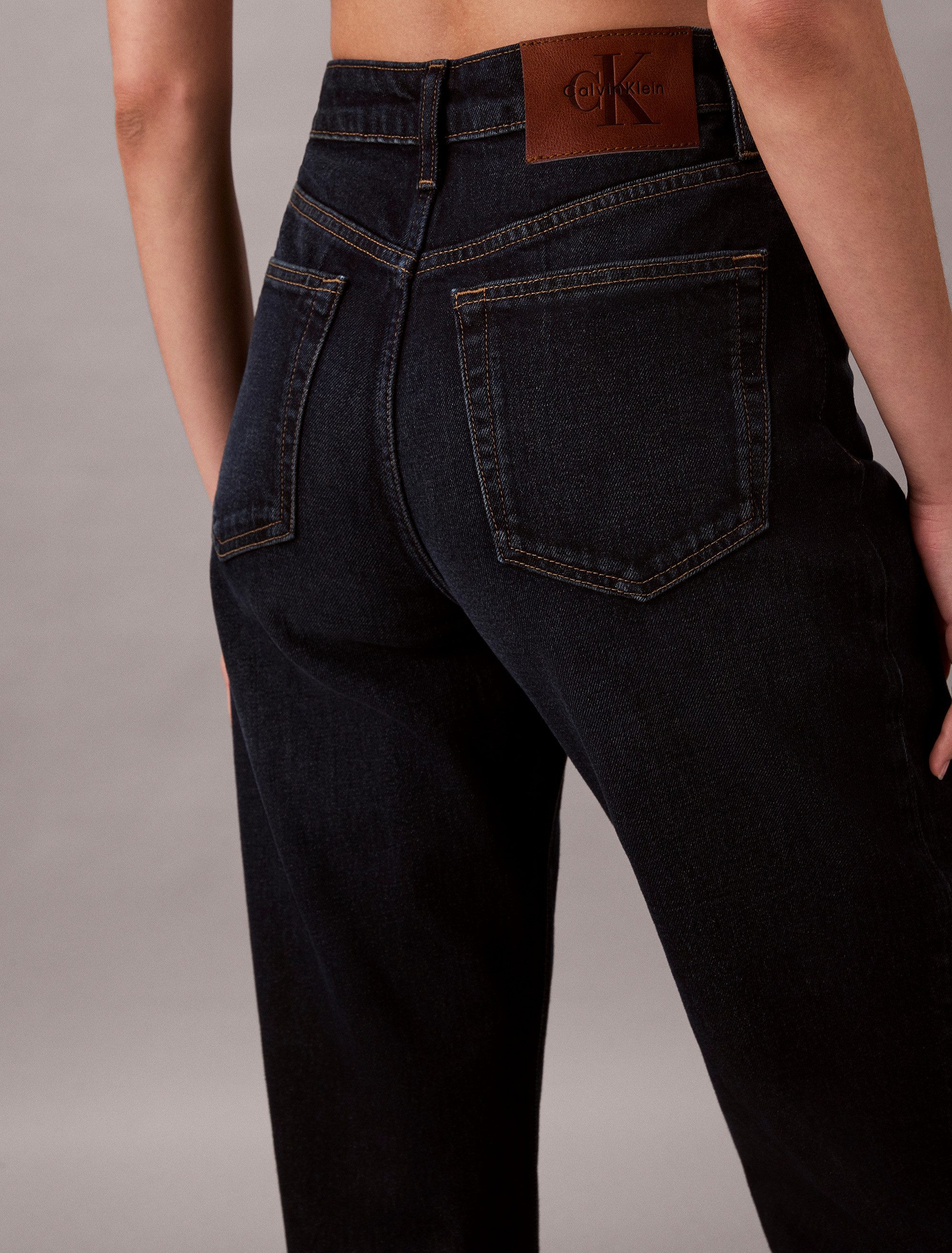 Calvin Klein Jeans Gerade Jeans HIGH RISE STRAIGHT OXBOW Regular fit