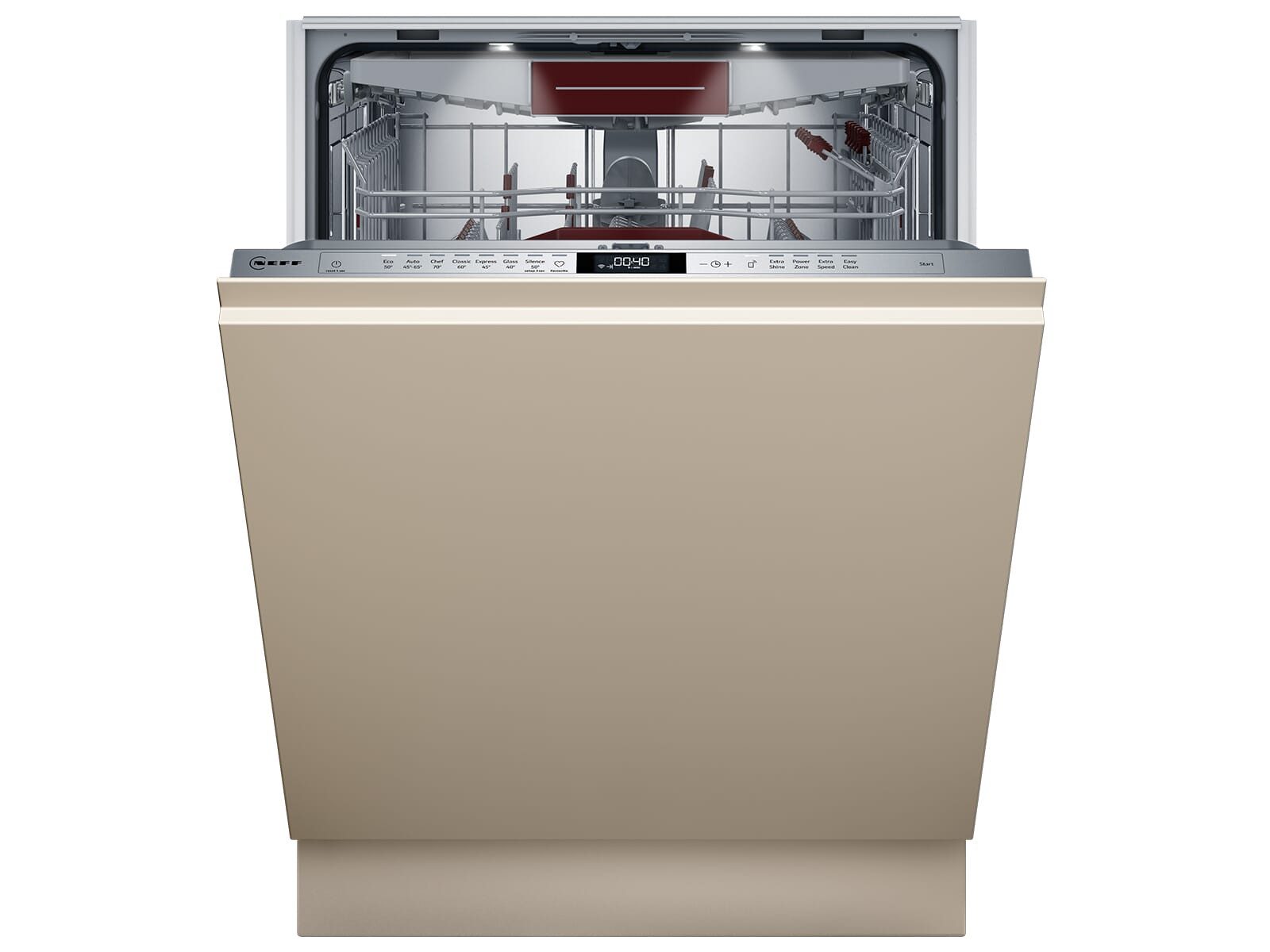 NEFF vollintegrierbarer Geschirrspüler S157ZCX01E, 9.0 l, 14 Maßgedecke, HomeConnect
