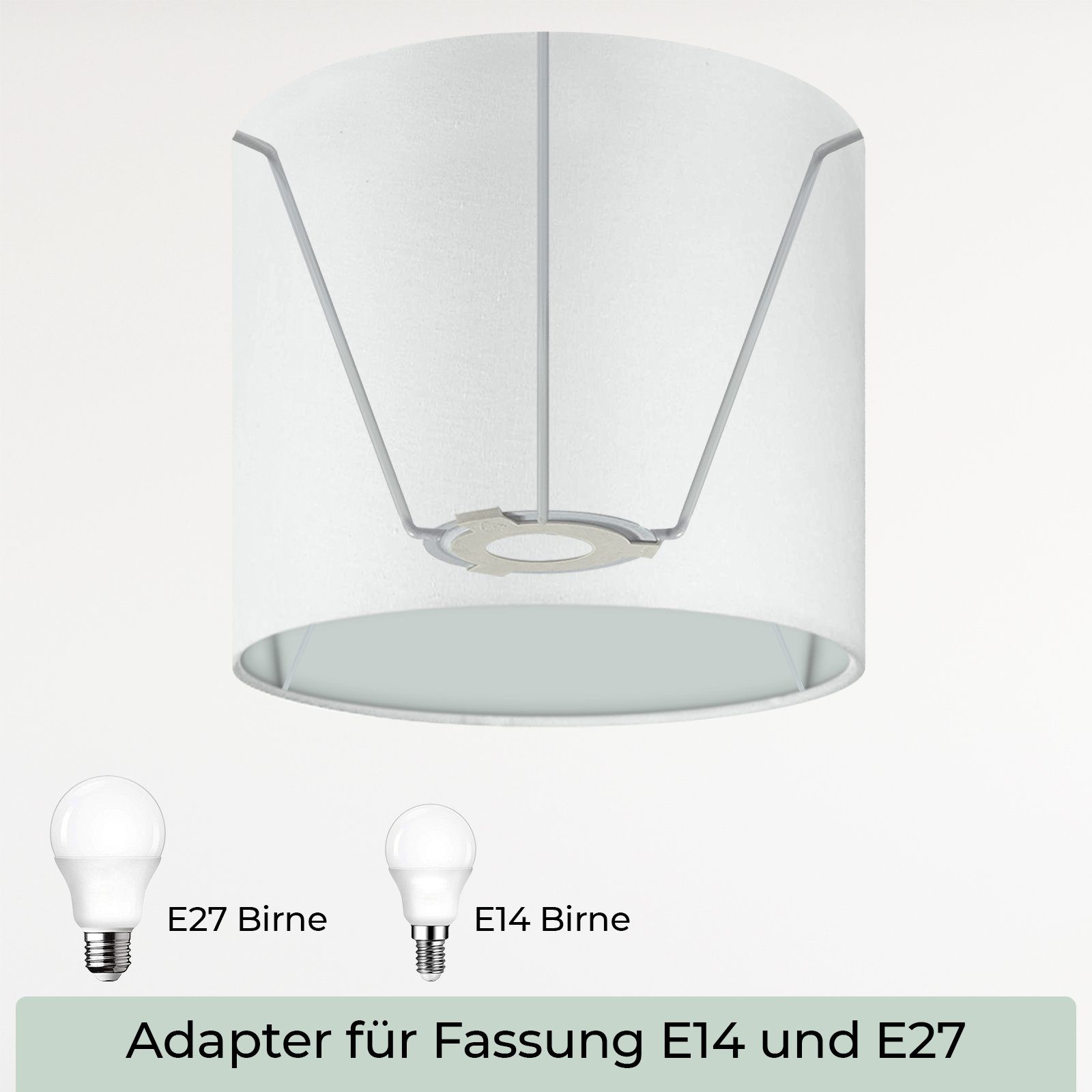Wogati Lampenschirm Premium Hänge- und Stehlampe – Bild 4 von 5