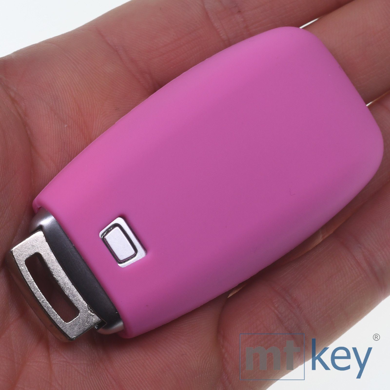 mt-key Rosa, Silikon Softcase W213 Autoschlüssel Benz Mercedes E-Klasse 3 S213 Tasten Schutzhülle W238 Schlüsseltasche für C238 KEYLESS