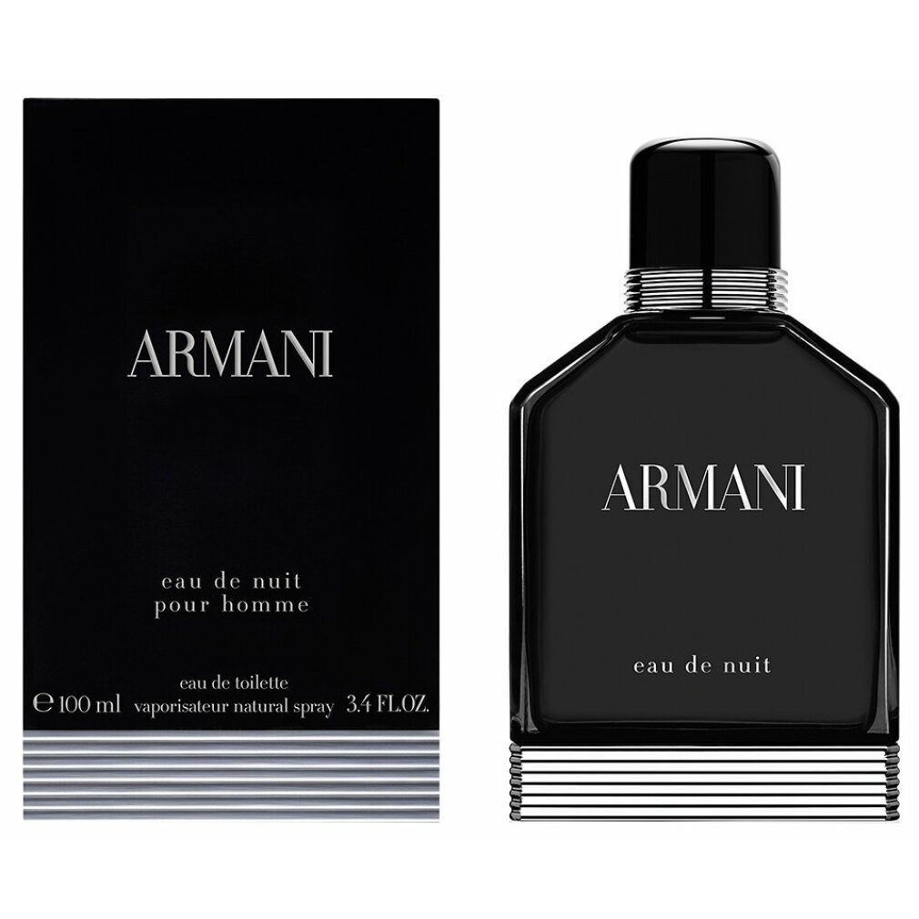 Giorgio Armani Eau de Toilette Eau de Nuit, Glasflakon, Parfüm EDT, Herrenduft