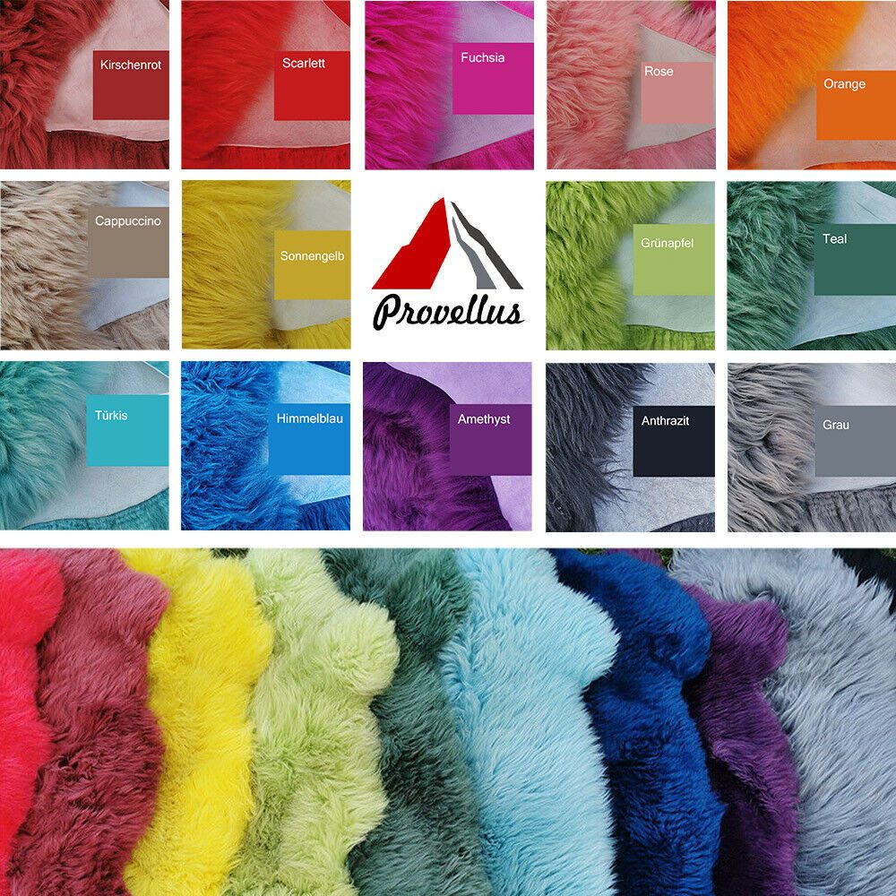 Provellus Fellteppich Top Öko Lammfell Schaffell günstig online kaufen