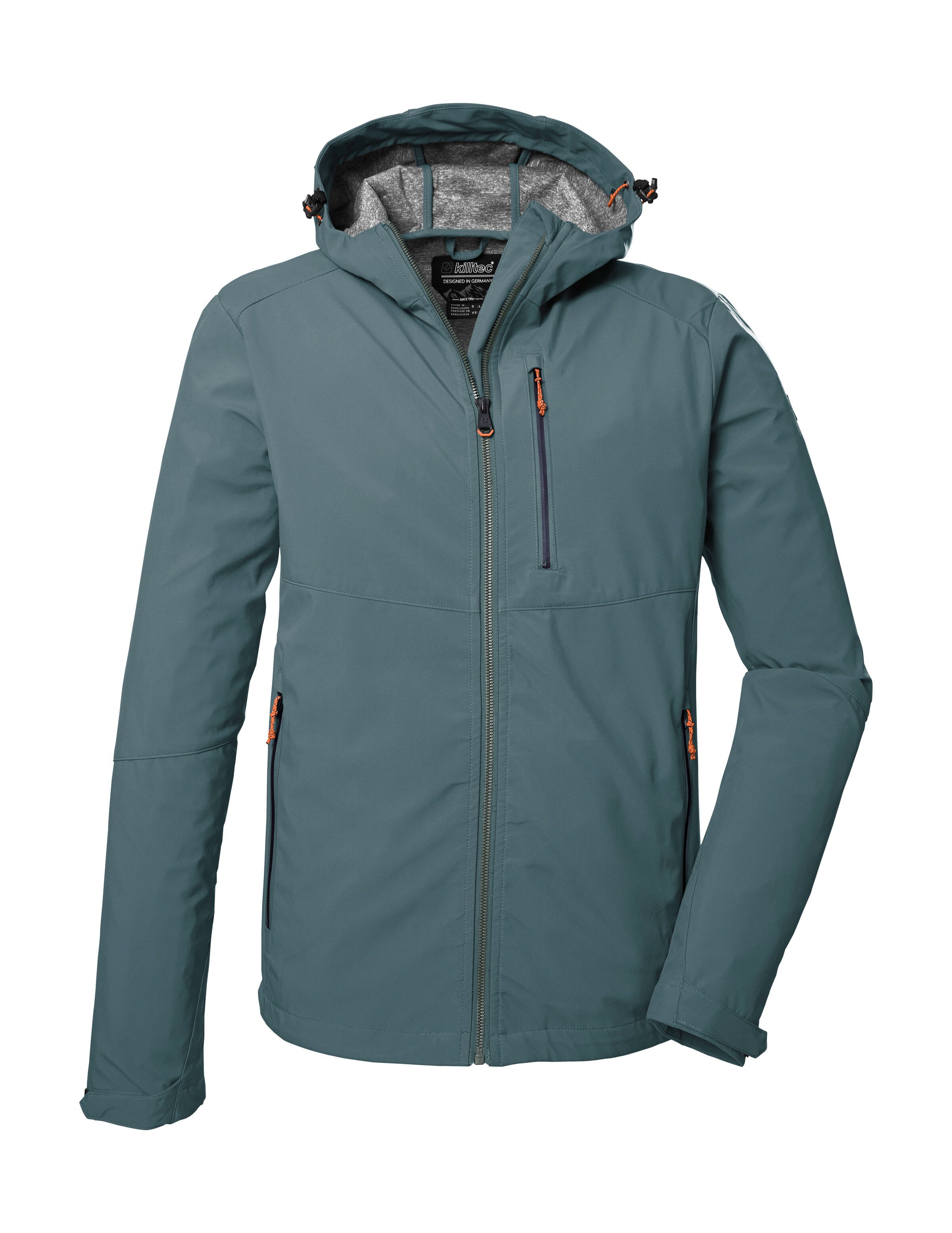Killtec Softshelljacke KOS 259 MN SFTSHLL JCKT Wasser- und windabweisende Softshelljacke, PFAS-frei imprägniert