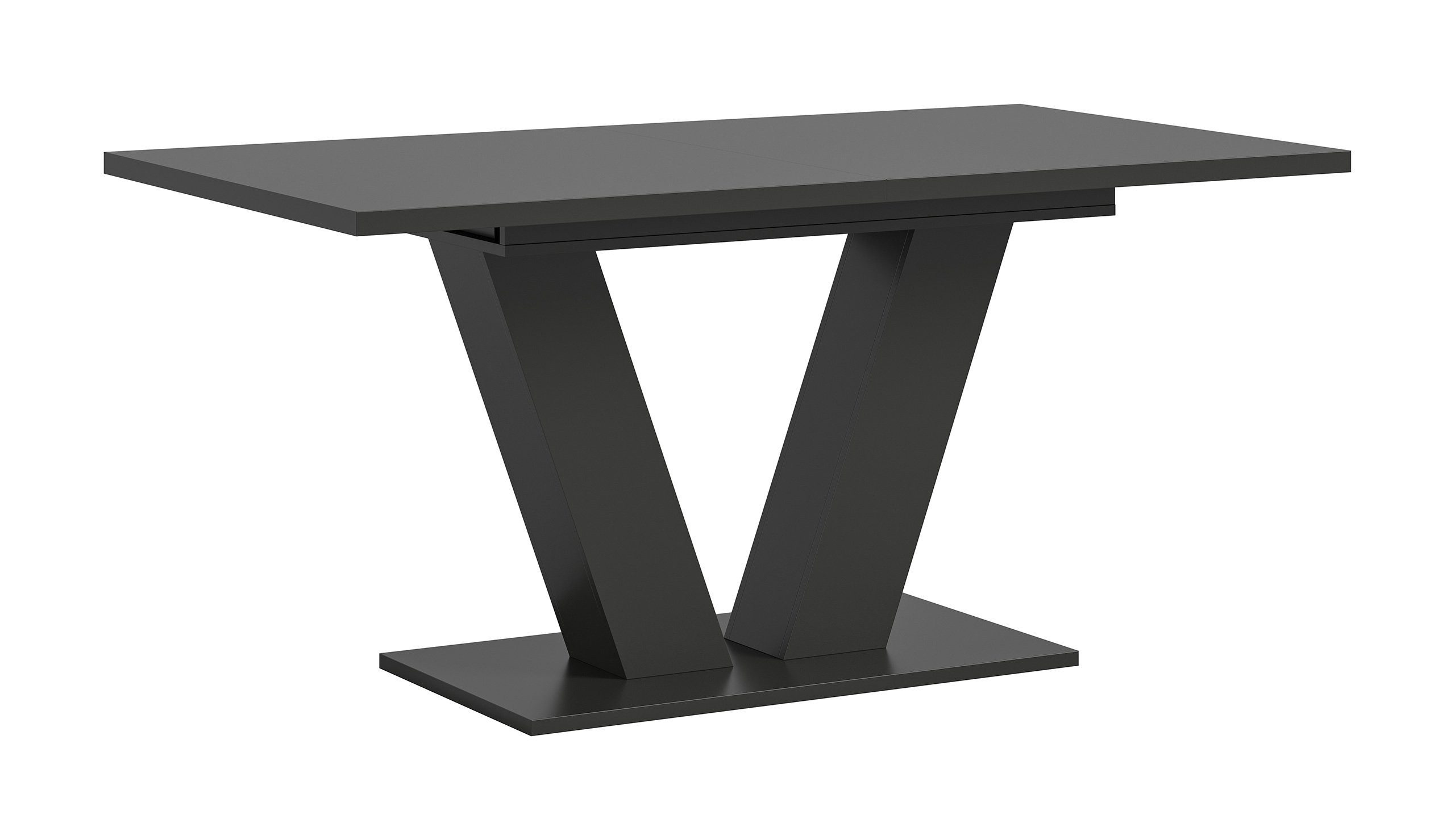 Newroom Esstisch Grau 76 cm, Esstisch Grau Esszimmertisch Tisch Modern Zeitlos Küche Esszimmer