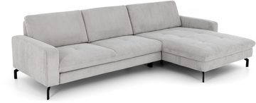 Die PlanBar Ecksofa MP-IN20110 L-Form, optional Sitztiefenverstellung, Kopfstützen, Bettfunktion und -kasten