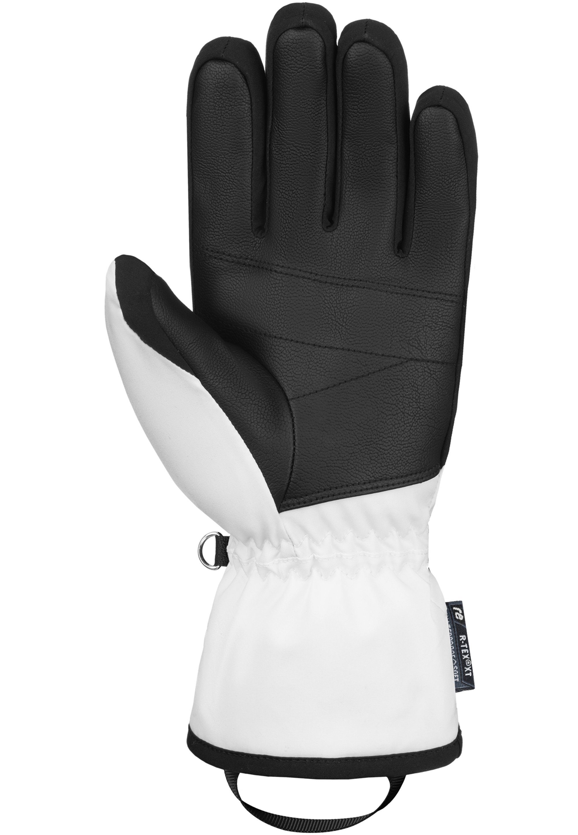 R-TEX® Reusch Helena Ausführung weiß-schwarz XT und in wasserdichter atmungsaktiver Skihandschuhe extrawarmer,
