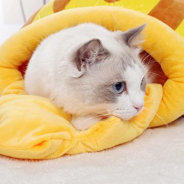 autolock Tierbett Tierbett Katzenbett aus Filz, Katzenhöhle für Katzen, Tierbett