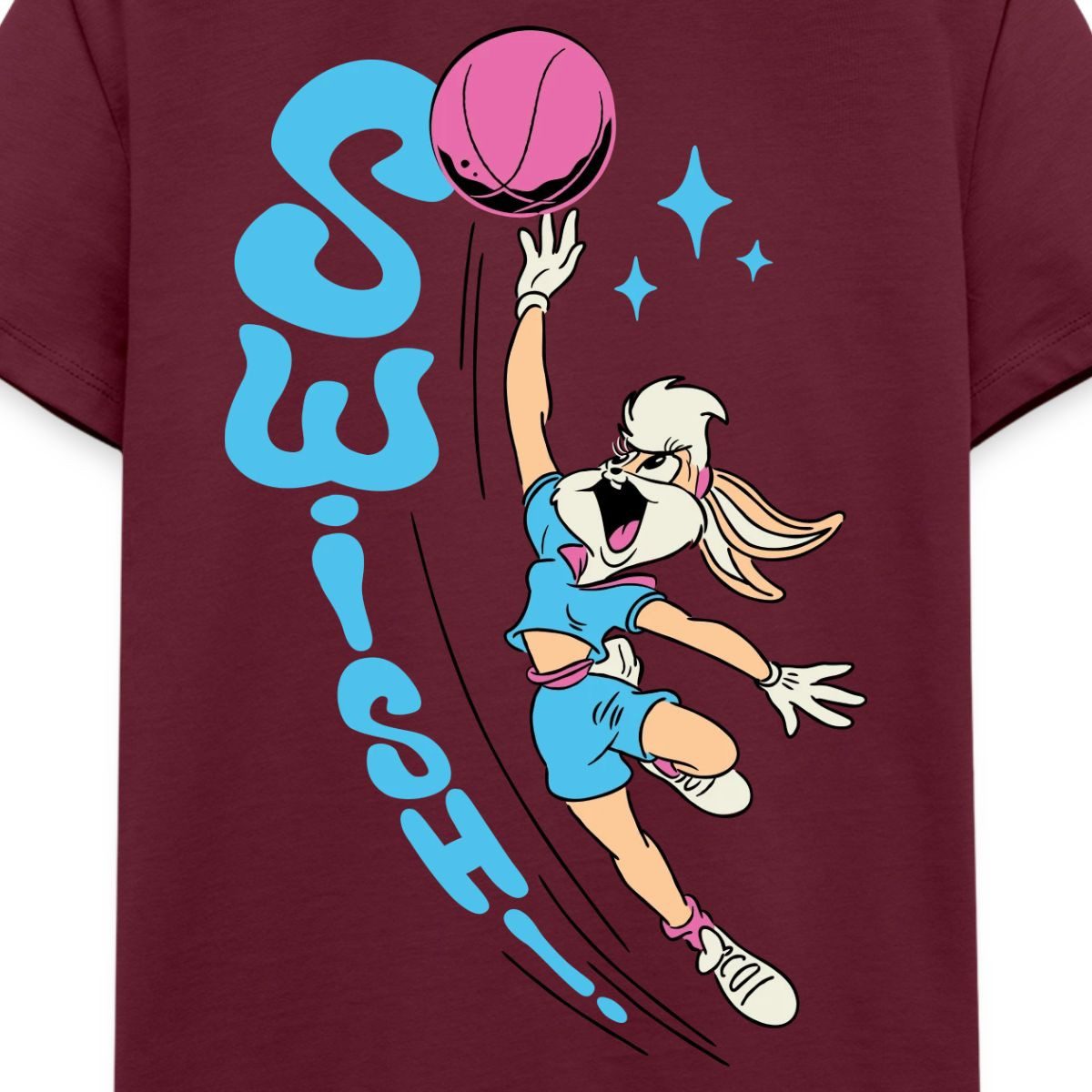 Spreadshirt T-Shirt Looney Tunes Lola Bunny Swish Basketball-Design Kinder Premium T-Shirt (1-tlg)