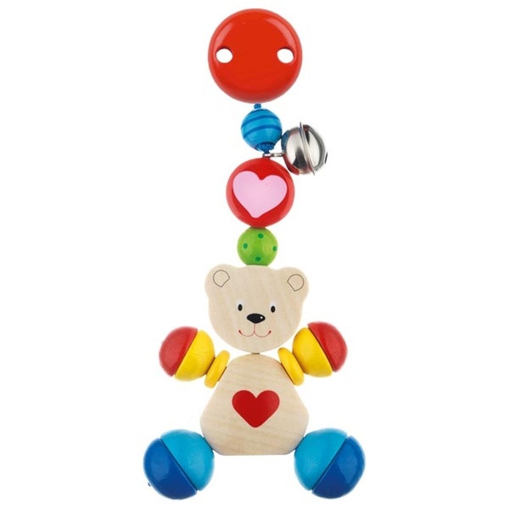 goki Kinderwagenkette GOKI Clip Herzbär