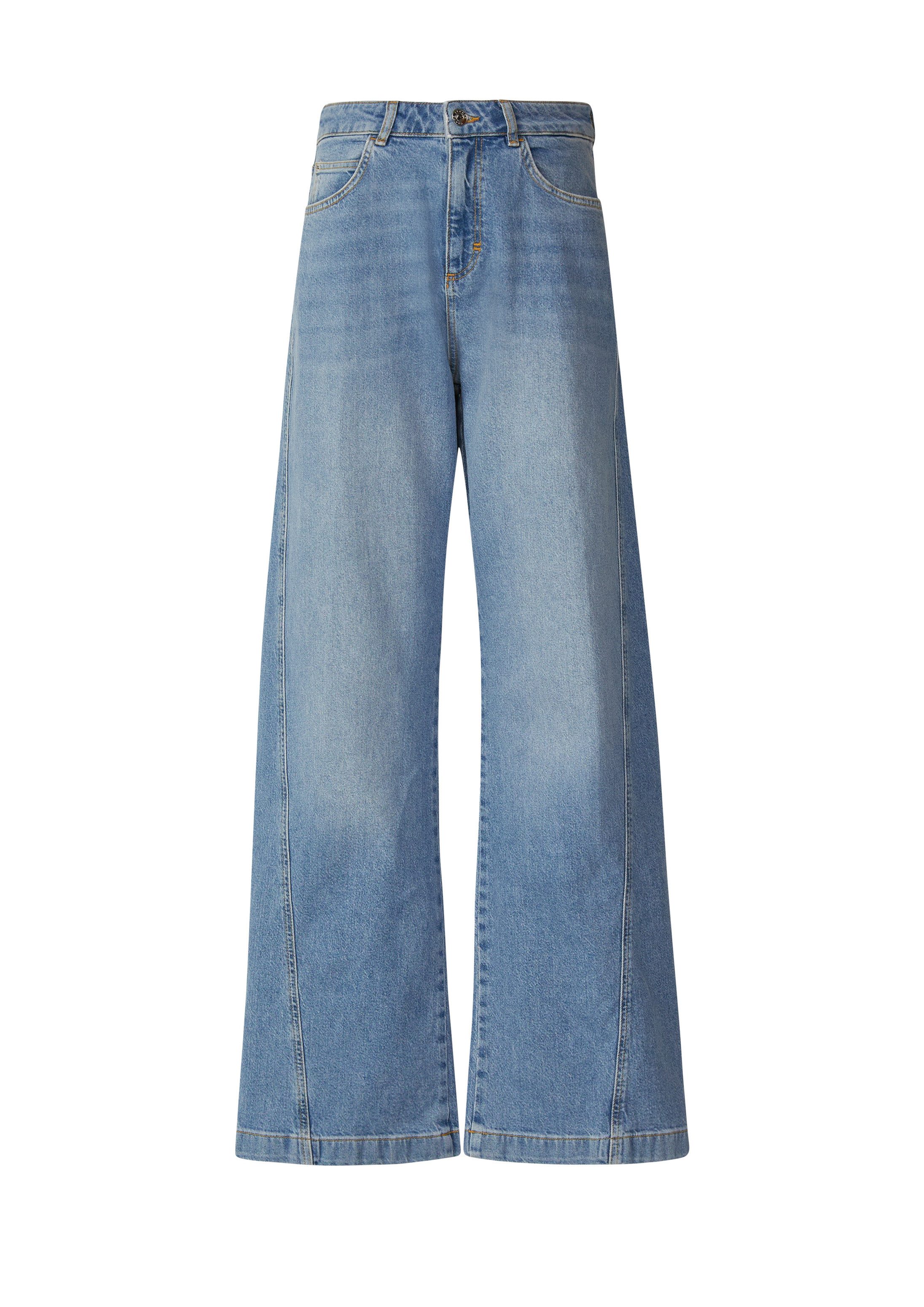 Weite Jeans Jeans-Hose
