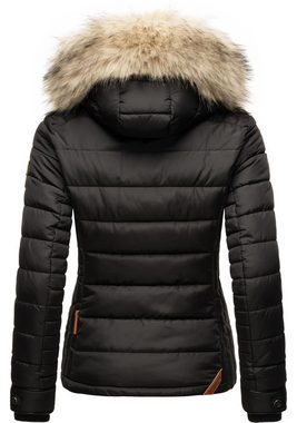 Marikoo Winterjacke Lerikaa Winter Steppjacke mit abnehmbarem Kunstfell