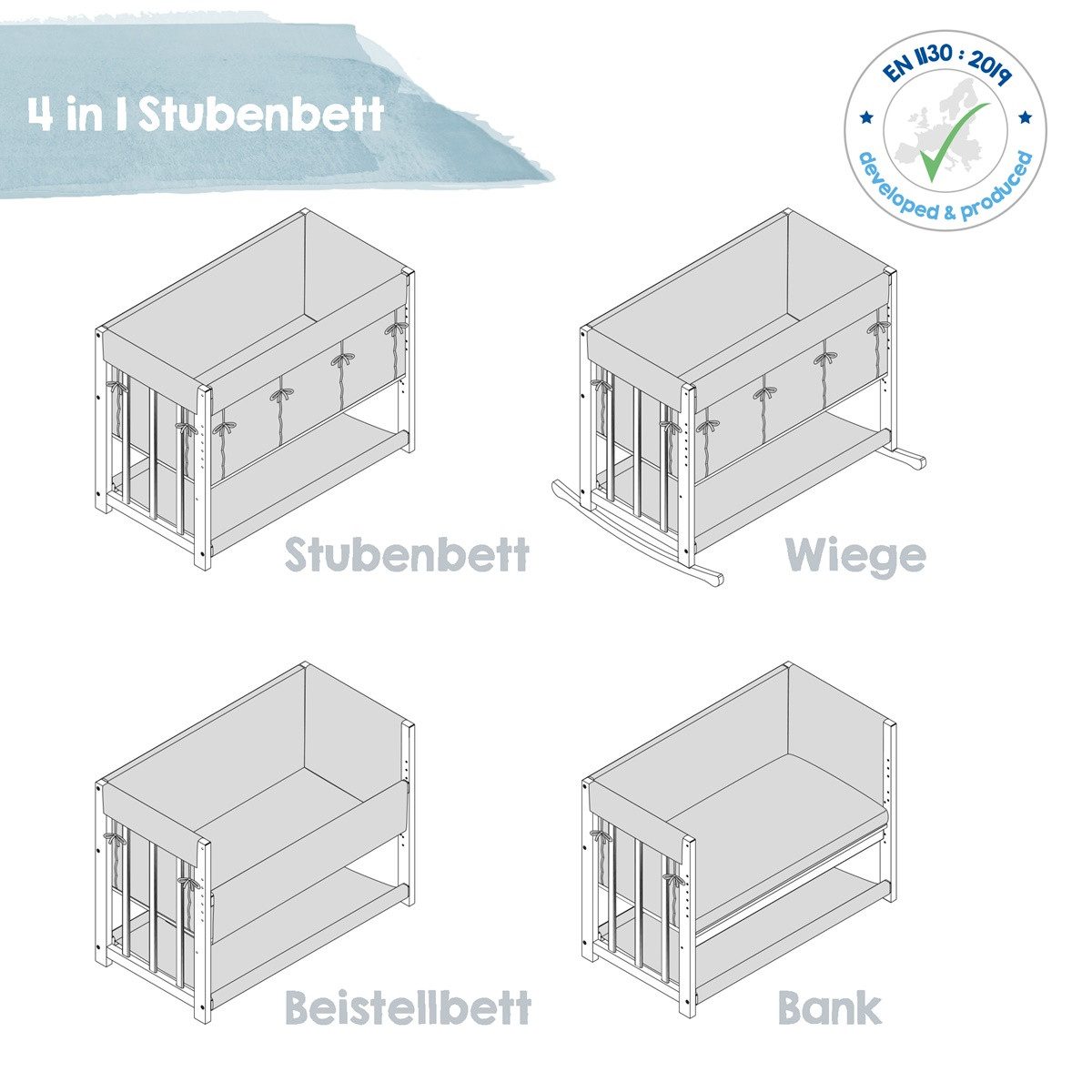 roba® Beistellbett