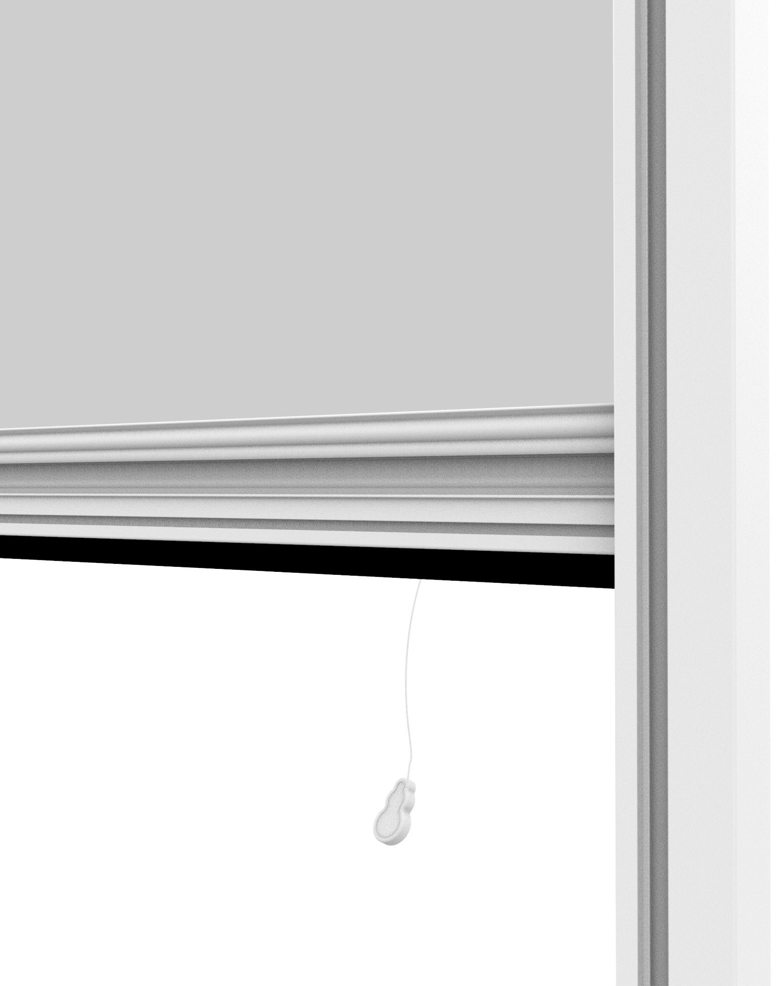 100x160 Windhager, transparent, BxH: Insektenschutzrollo, Klemmfix, cm