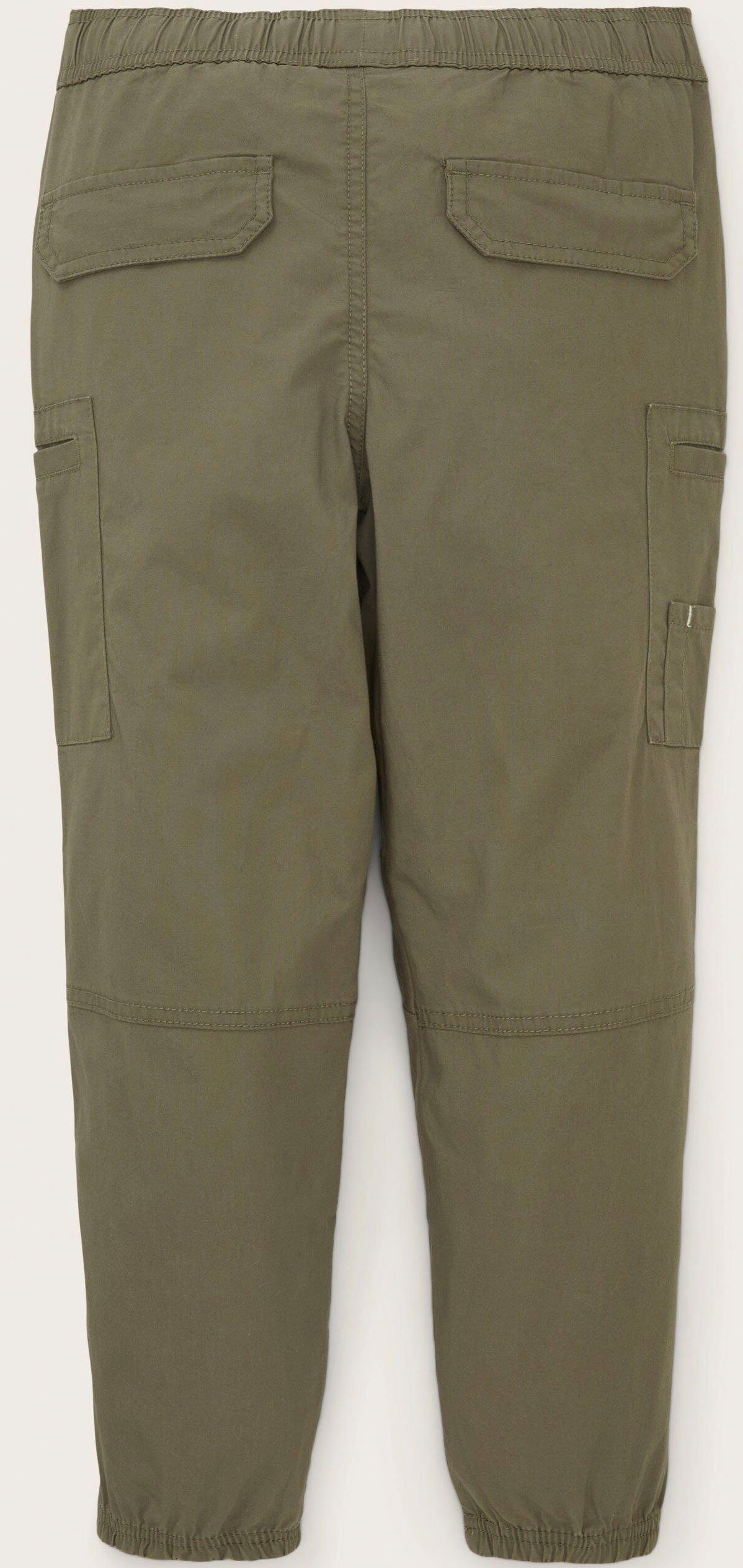 Taschen dusty TAILOR TOM Cargohose olive seitlichen mit