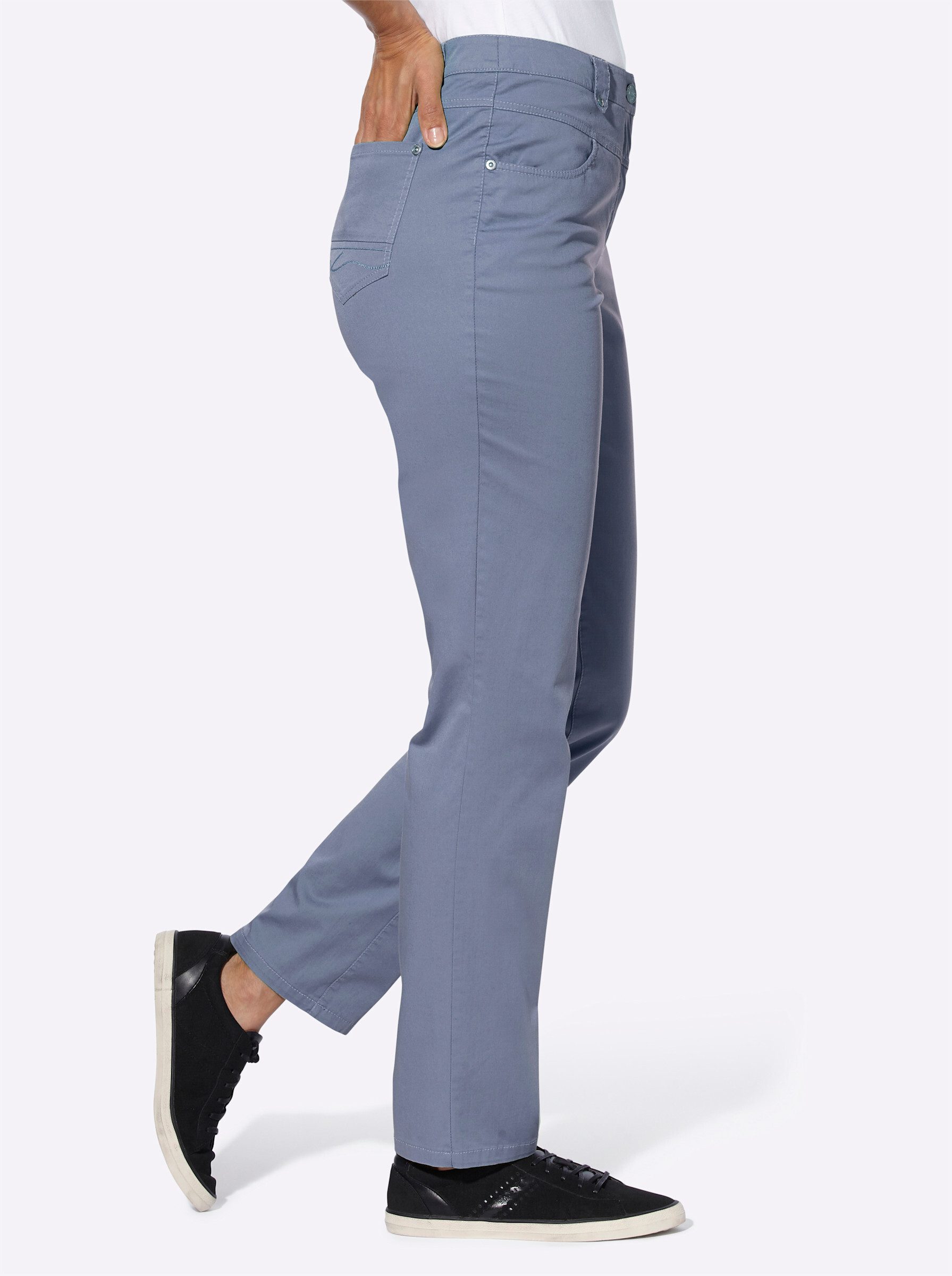 Cosma Bequeme Jeans Hose leicht vertieft