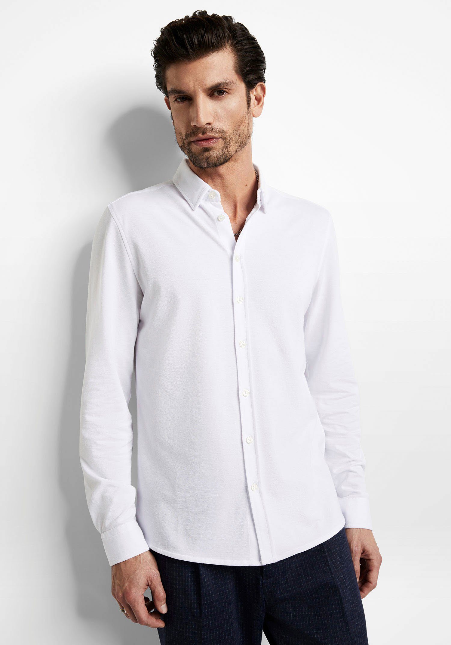Cinque Businesshemd CIRONI in Stretch Piquet günstig online kaufen