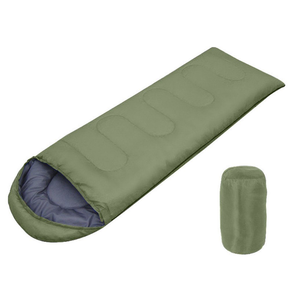 Dsen Deckenschlafsack Schlafsack für 3-4 Deckenschlafsack Grün Jahreszeiten,Erwachsene