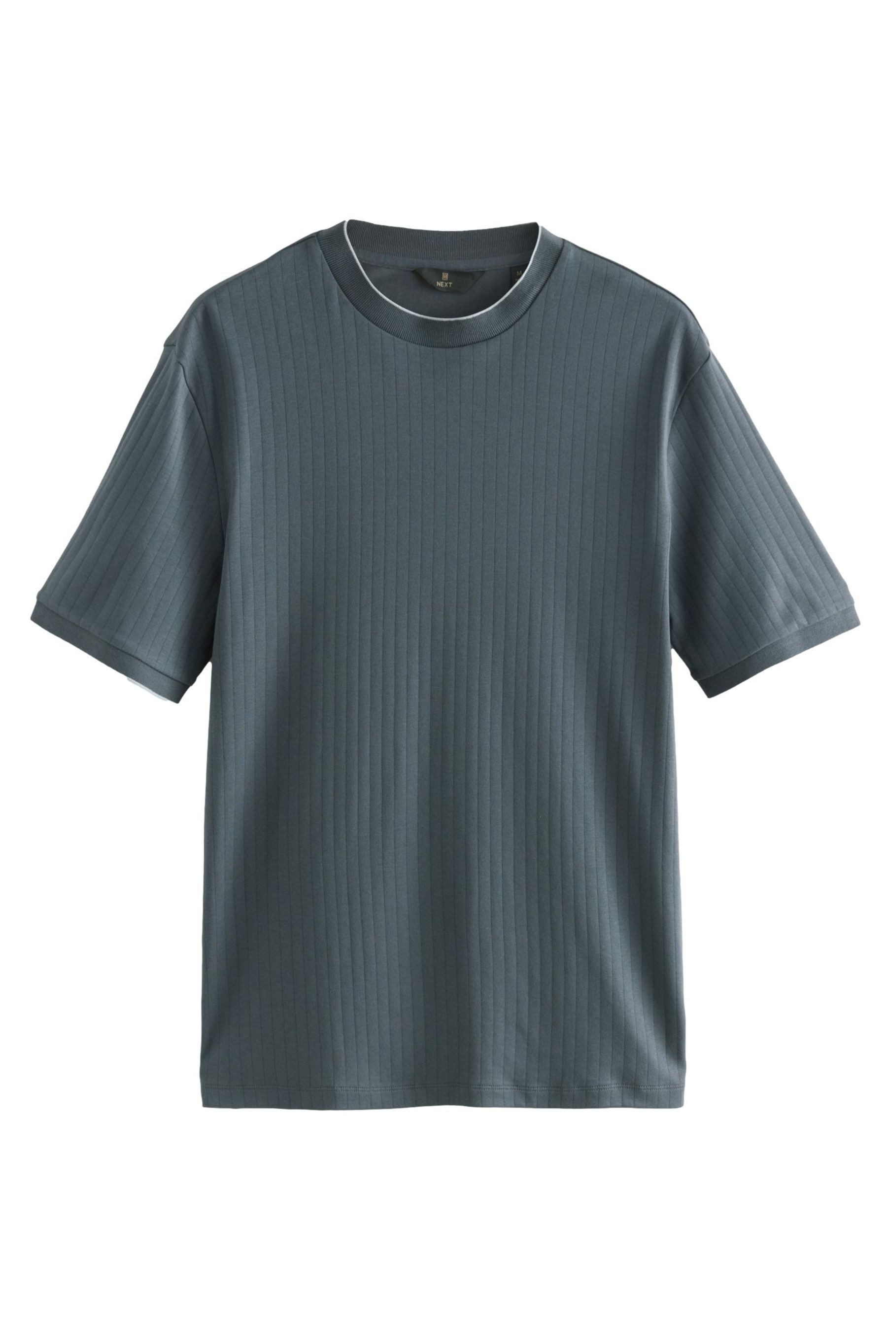 Next T-Shirt T-Shirt mit gerippter Struktur günstig online kaufen
