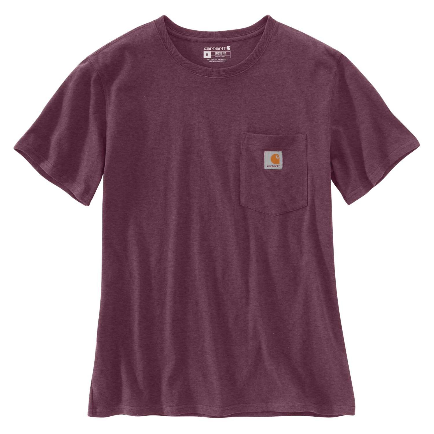 Carhartt Rundhalsshirt Carhartt WORKW POCKET S/S T-SHIRT 103067 (1-tlg)