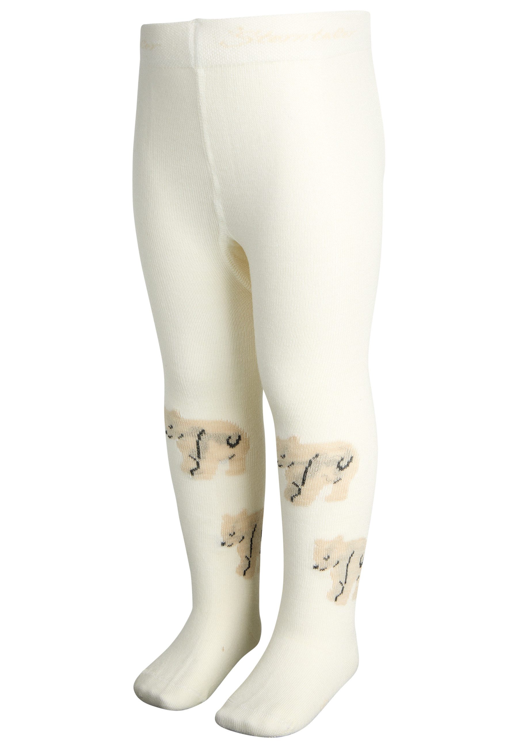 Sterntaler® Strumpfhose Wolle mit Motiv Bär günstig online kaufen