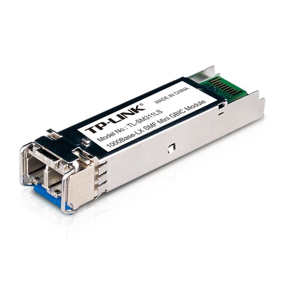 MiniGBIC-Modul TL-SM311LS Transceiver-Modul SFP-Modul TP-Link Single-Mode silber Netzwerk-Adapter,