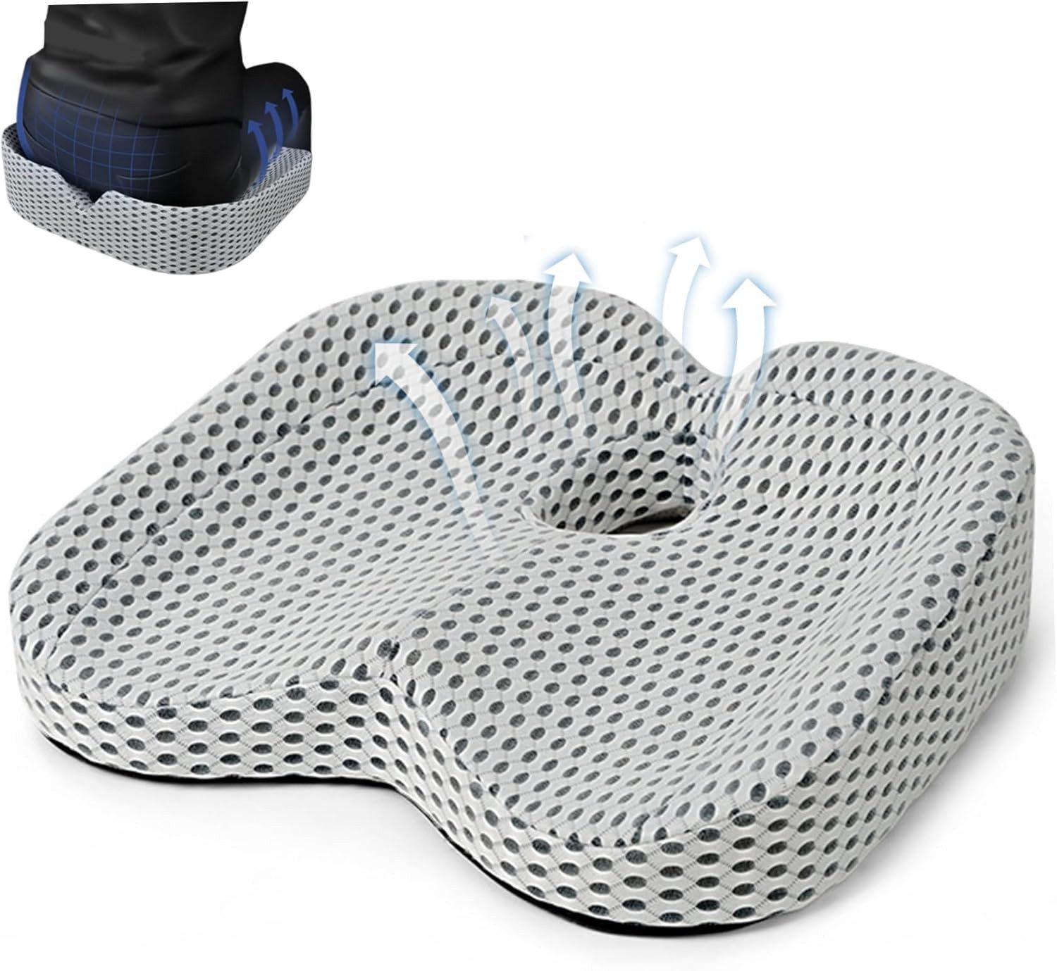RWEUOQ Sitzkissen Orthopädisches Sitzkissen für Sciatica, günstig online kaufen
