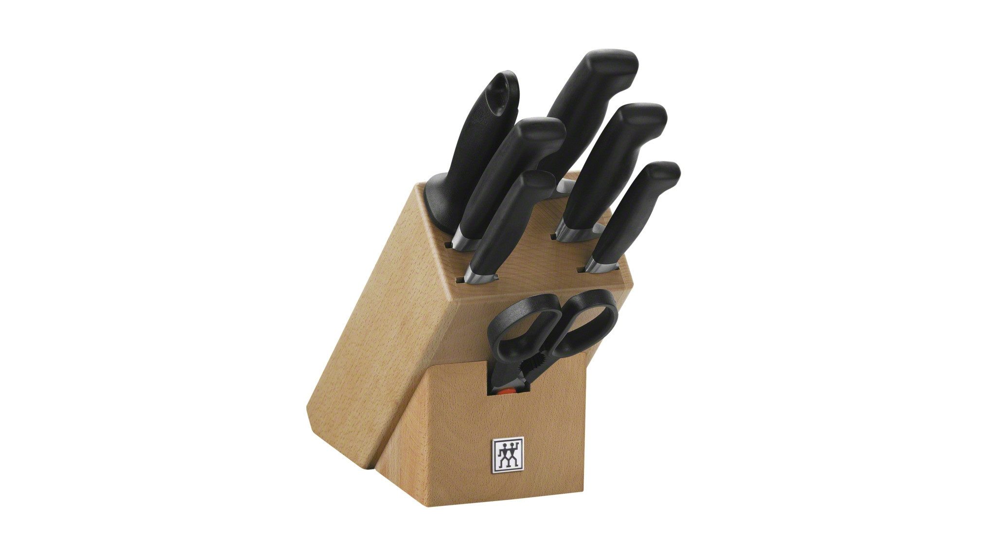 Messerblock Zwilling VIER STERNE Messerblock, natur, 8-tlg.