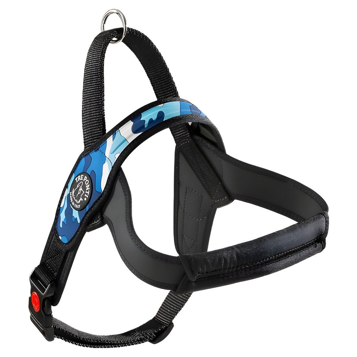 Tre Ponti Hunde-Geschirr TH014 Primo Onyx Light Blue Holi