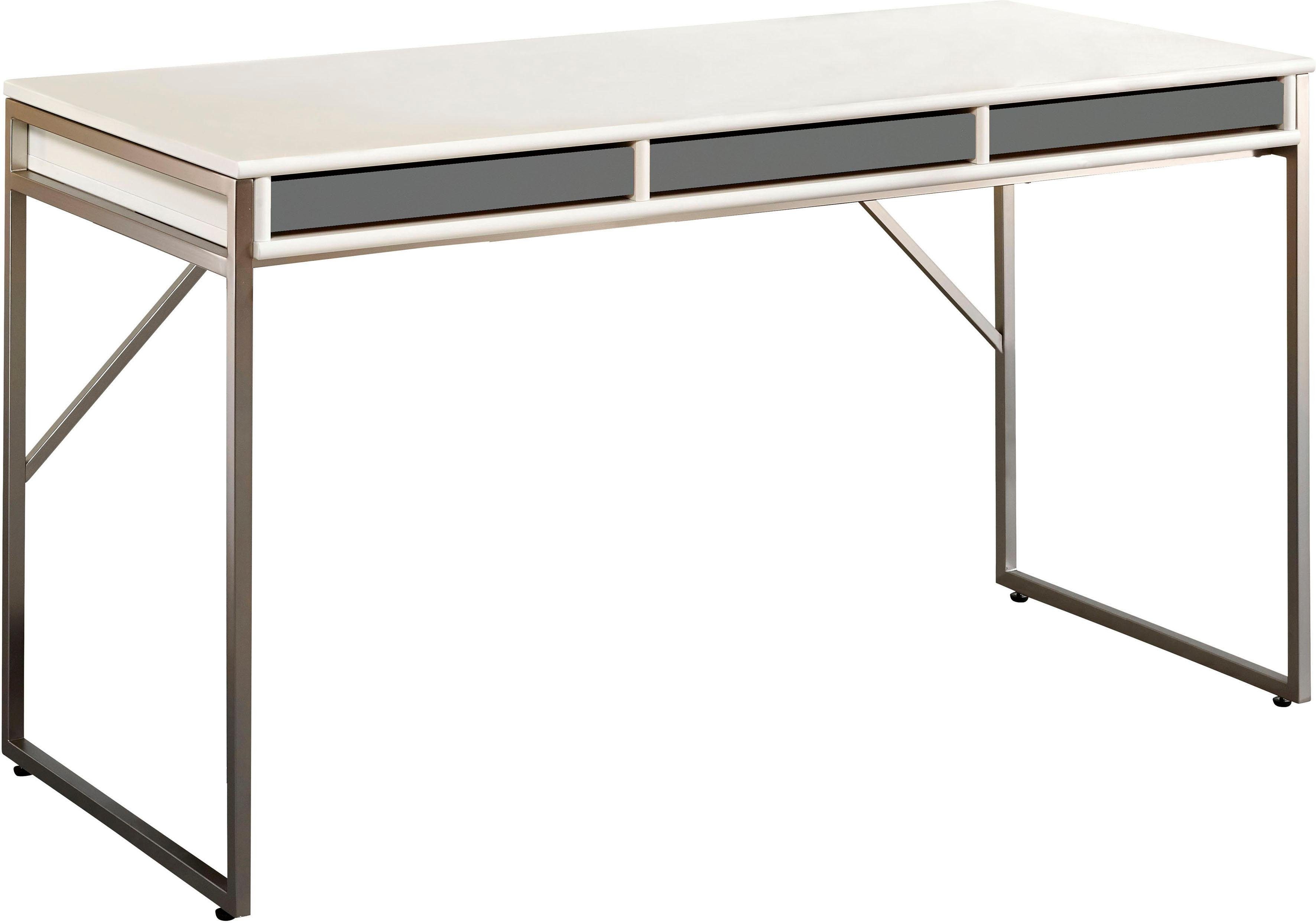 Hammel Furniture Schreibtisch Mistral Bürotisch, Designmöbel B: Arbeitstisch, Gestell, Tisch, mit 137,4 cm, Computertisch, graphit