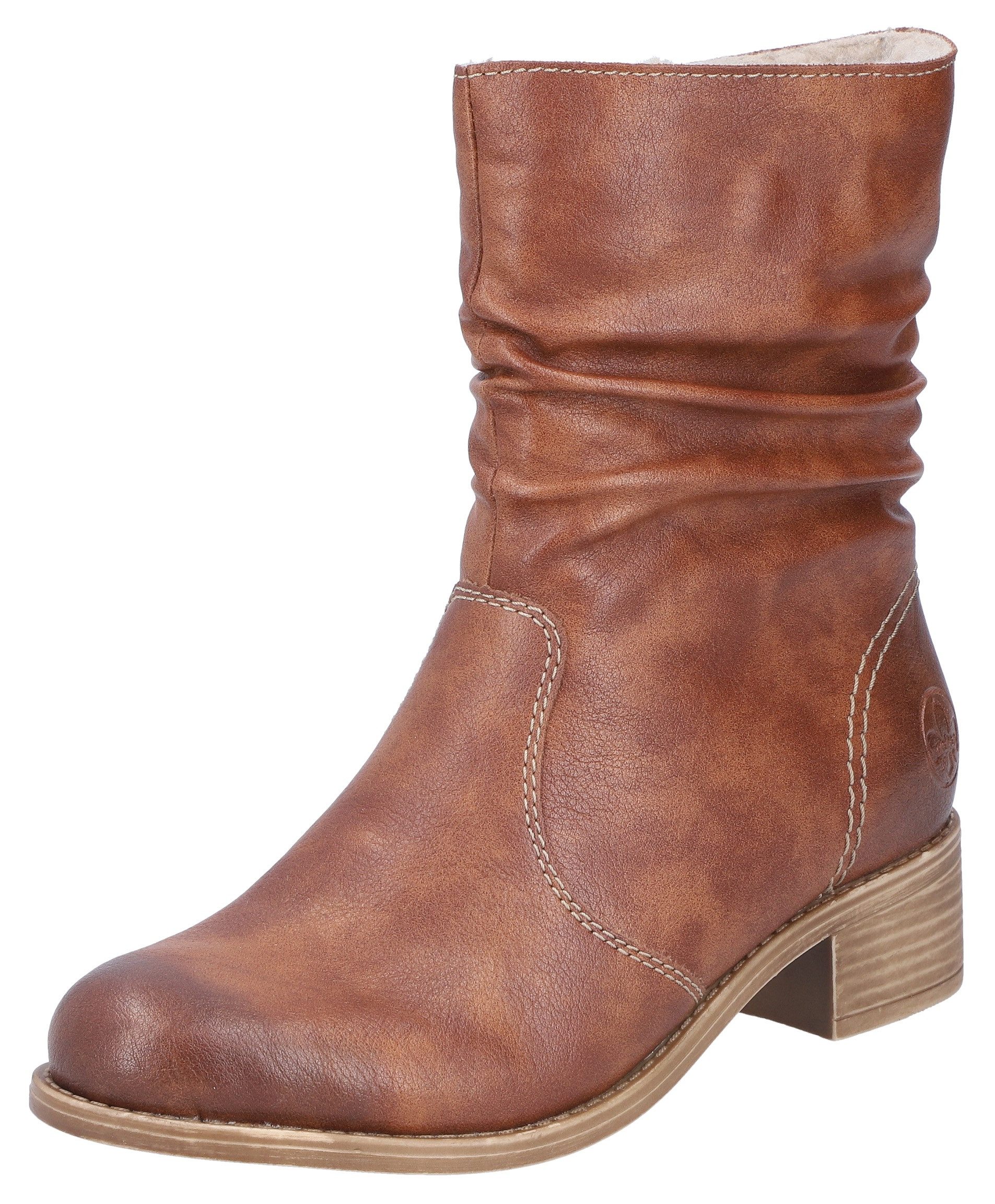 Rieker Winterstiefelette, Boots, Winterboots, Blockabsatz, mit günstig online kaufen