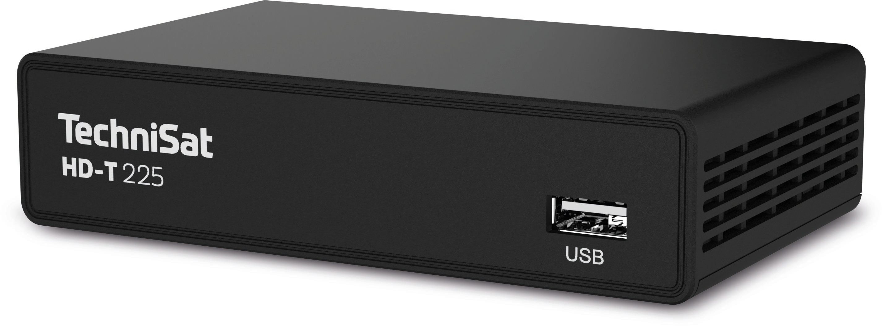 TechniSat HD-T 225 DVB-T2 Receiver (12-Volt tauglich, DVB-T2 HD, HDMI, SCART, EPG, USB-Mediaplayer)
