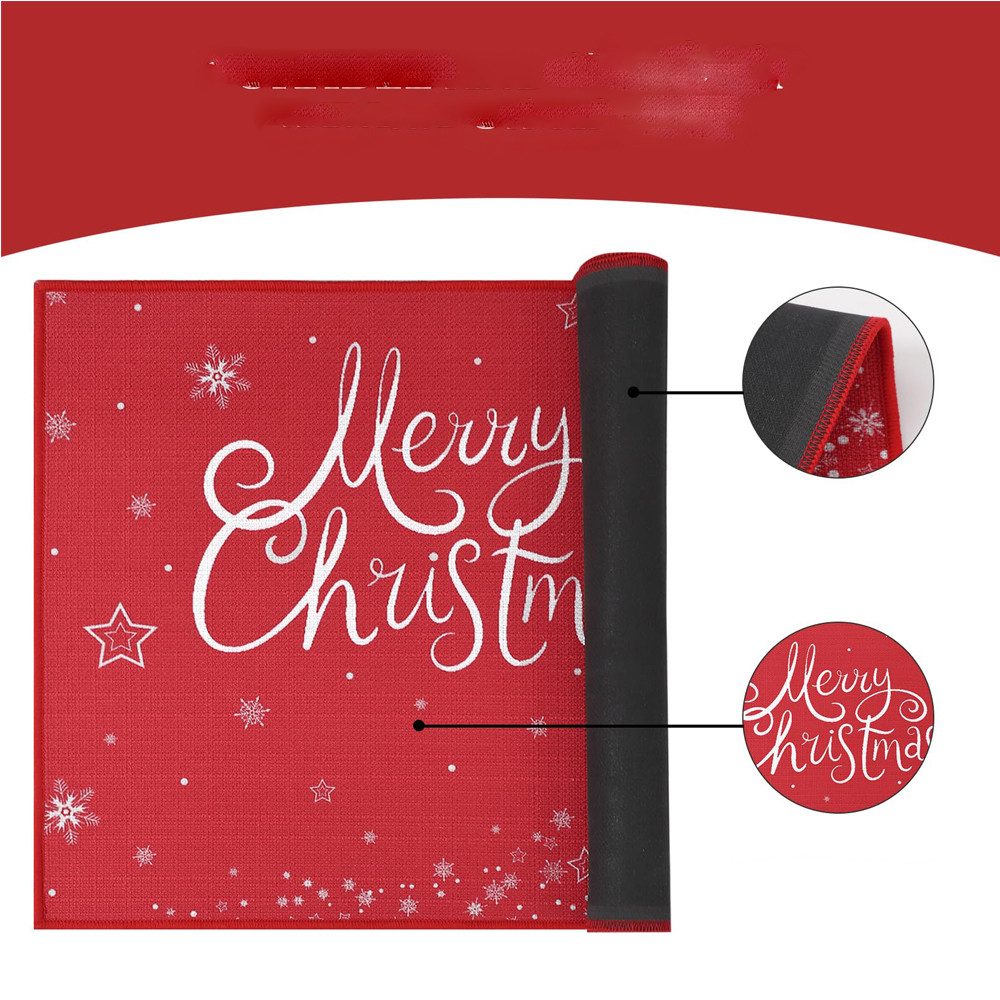 GarveeMore Tischdecke Weihnachtstürmatte für Vordertür Flur, Küche oder Ess günstig online kaufen