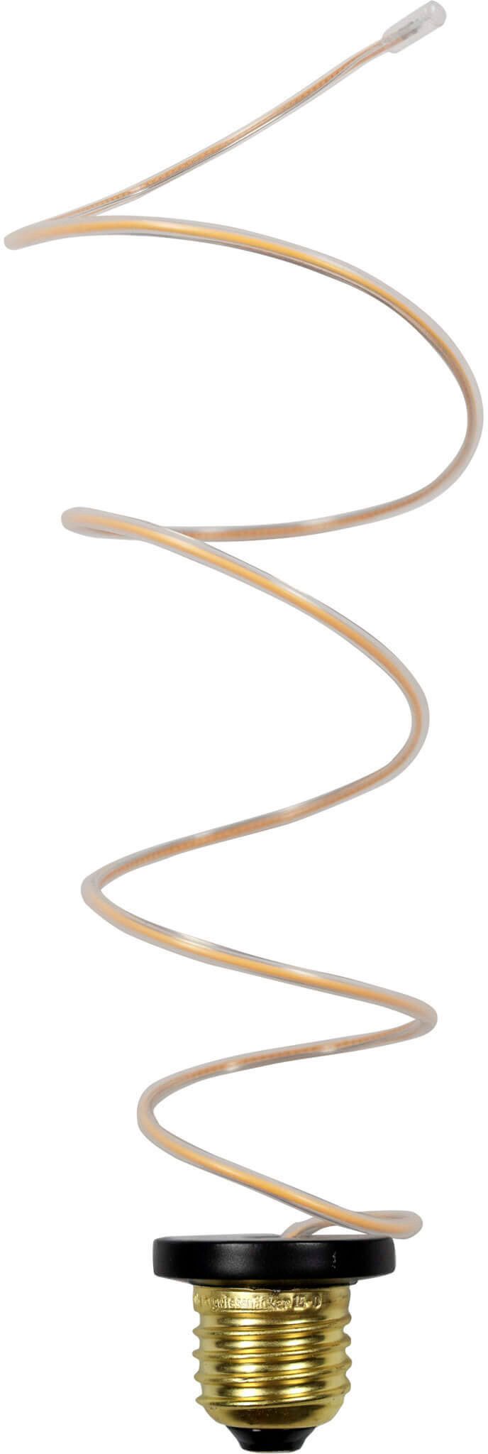 SEGULA LED-Leuchtmittel LED Art Flexi 90 klar, E27, 1 St., Extra-Warmweiß, individuelle Lichtskulpturen kreieren