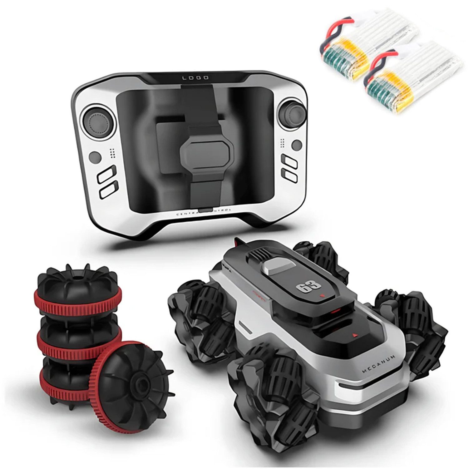 Esun RC-Auto Amphibienfahrzeug Ferngesteuertes Auto Mini RC Auto Car Pool Spielzeug (SET, Komplettset), Indoor & Outdoor Spielzeug für Jungen ab 8 9 10