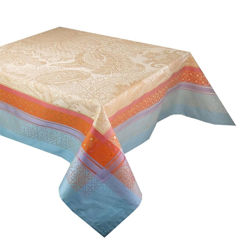 Garnier Thiebaut Tischdecke Tischdecke ISAPHIRE IRIDESCENT 174 x 254 cm