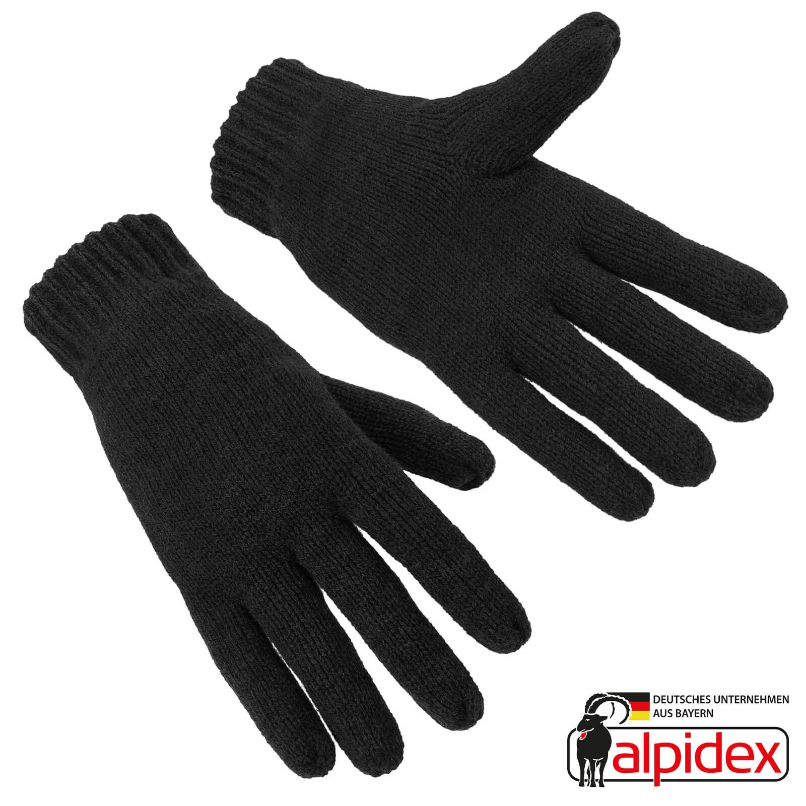 ALPIDEX Thermohandschuhe ALPIDEX Thermo Strickhandschuhe mit Thinsulate