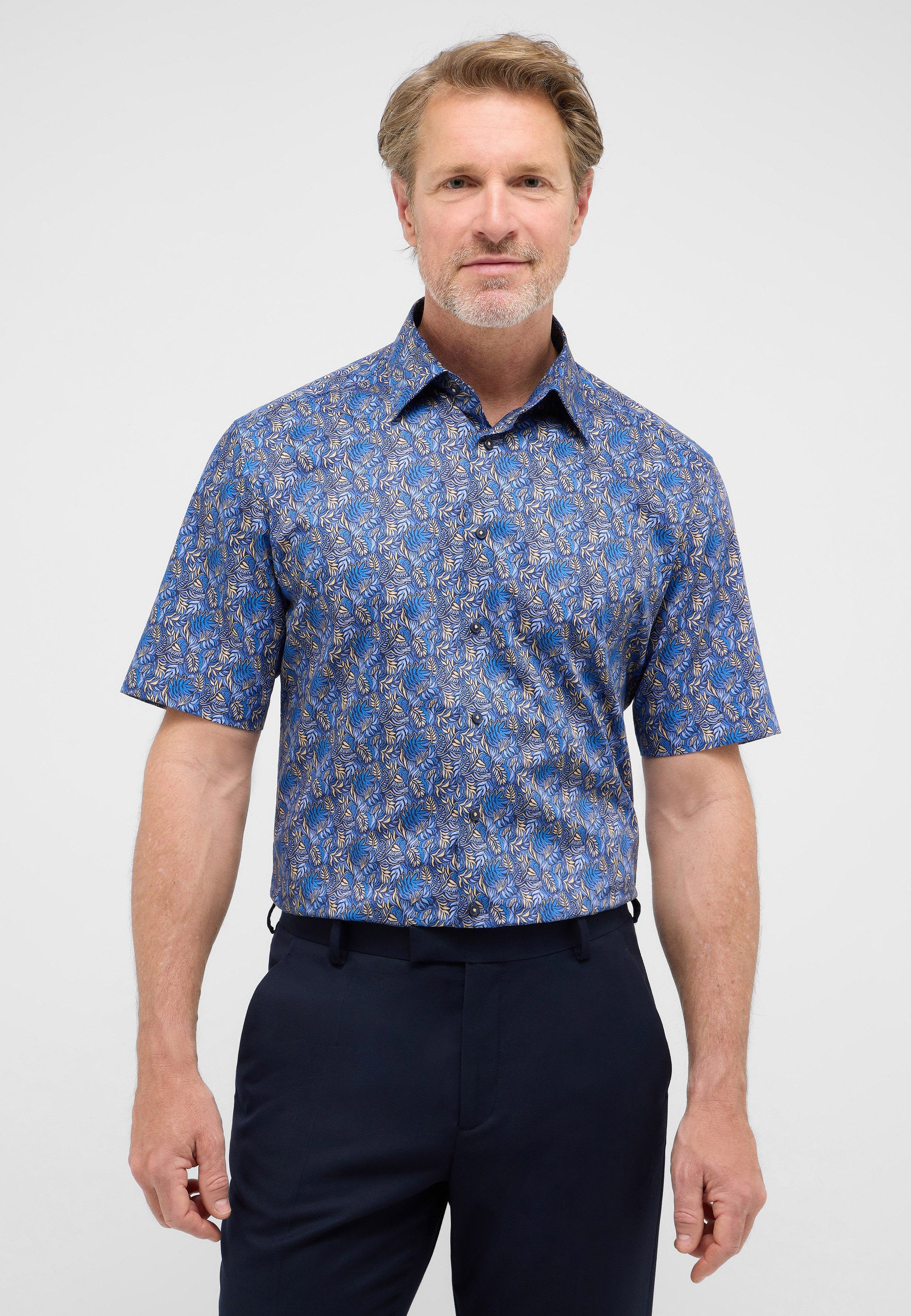 Eterna Kurzarmhemd MODERN FIT NON IRON günstig online kaufen