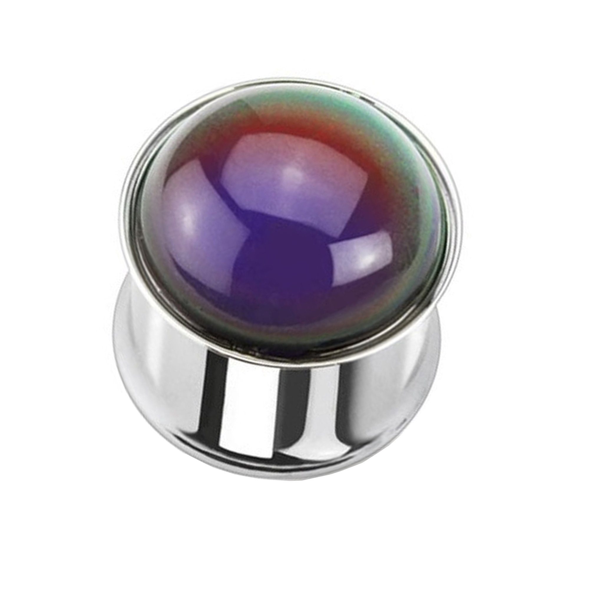 Plug Piercing Ohrpiercing Double Flared Stimmungs