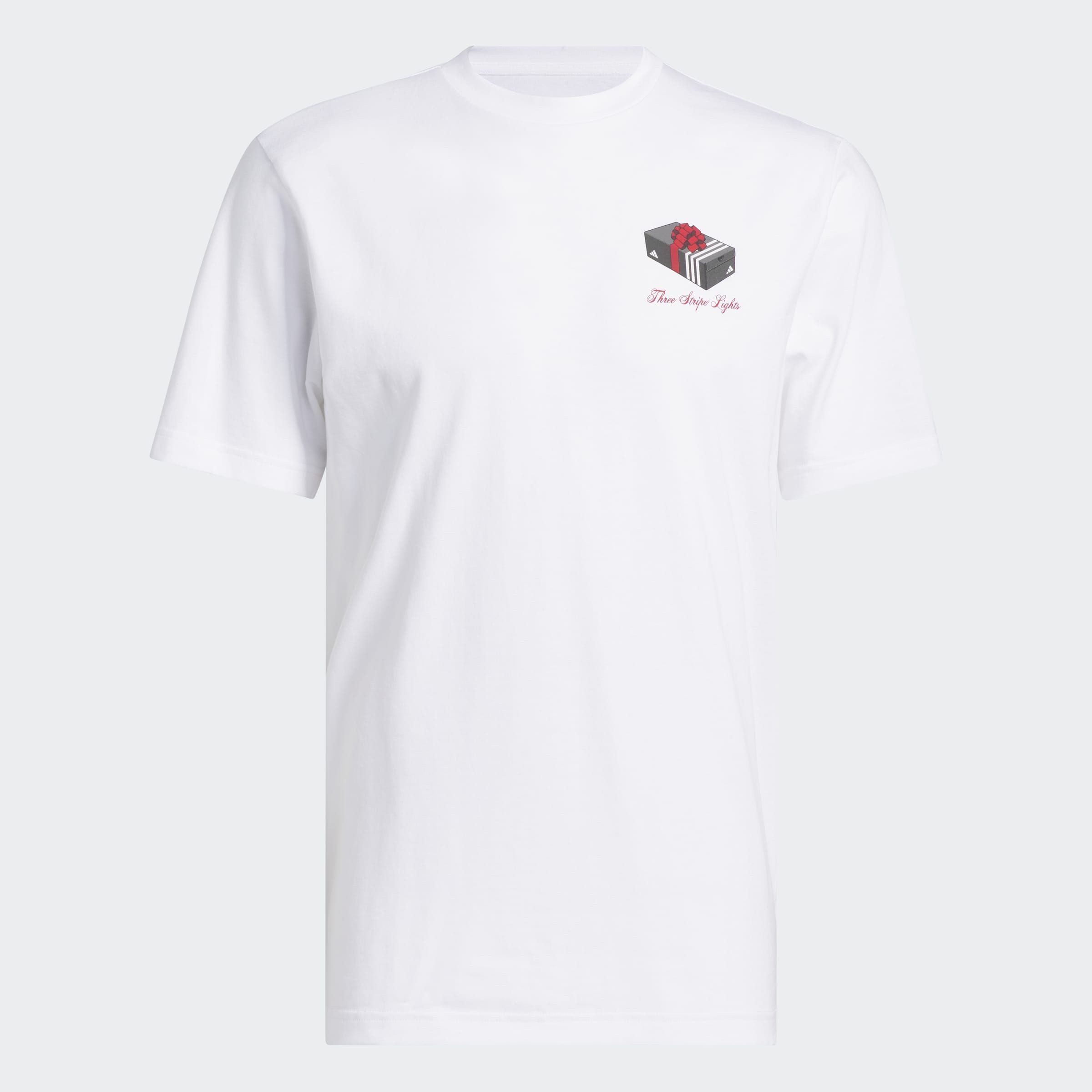 T-Shirt 3-STREIFEN LIGHTS GIFTBOX GRAPHIC
