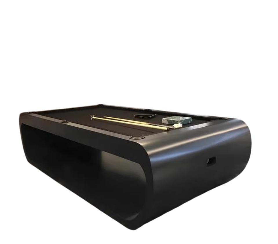 JVmoebel Billardtisch Professioneller Pooltisch Schwarz mit hochwertiger Spielfläche, Made in Europe