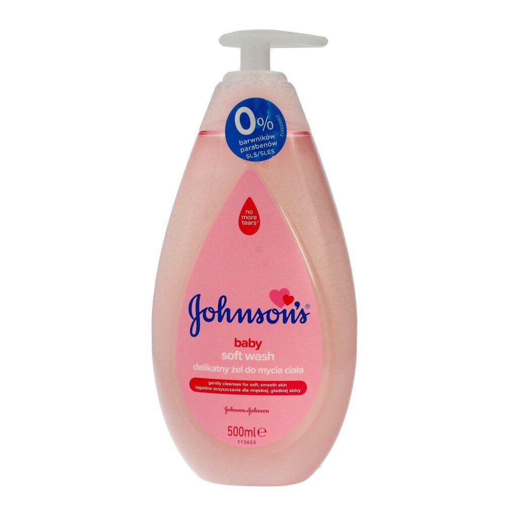 Johnson & Johnson Körperpflegemittel Soft baby wash gel (Soft Wash) 500ml