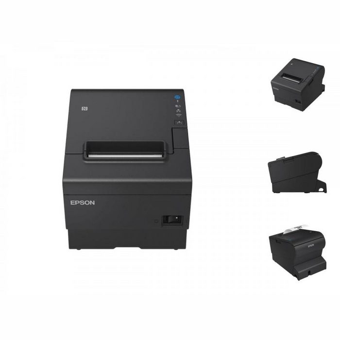 Epson Ticket-Drucker Epson TM-T88VII Schwarz POS Tickets Labels Multifunktionsdrucker