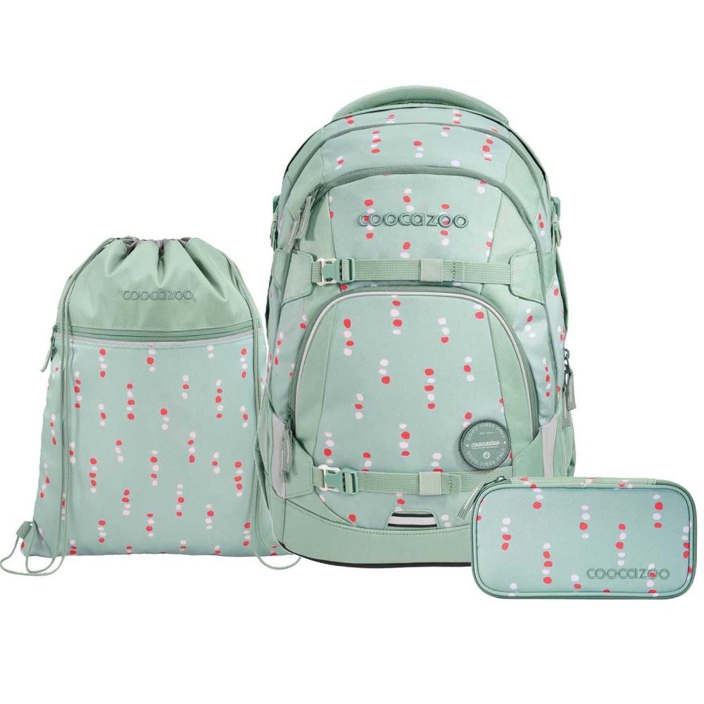coocazoo Schulrucksack Mate (3tlg., inkl. Schlamperbox und Sportbeutel)