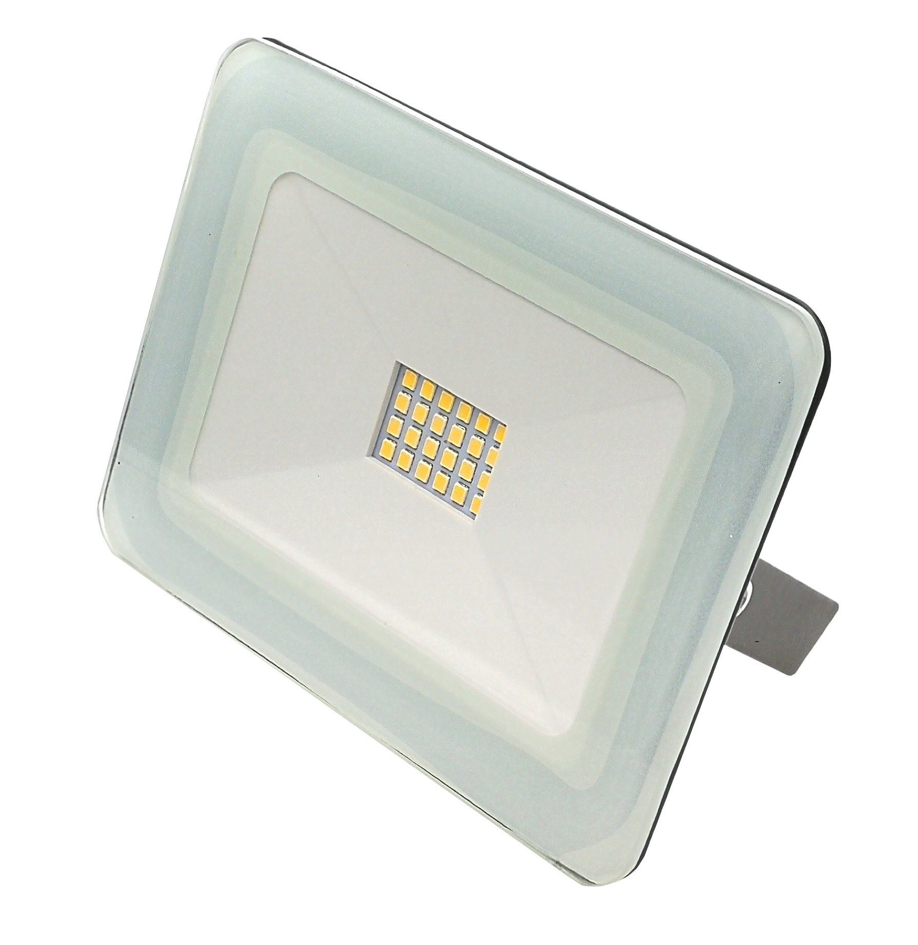 TRANGO LED Außen-Wandleuchte, 2er Pack IP65-206DC 20 Watt IP65 12/24 Volt DC - 6000K Tageslichtweiß (kaltweiss) LED Fluter - Flutlicht - Baustrahler - Camping Strahler, Arbeitslicht - Ladeflächenstrahler - Arbeitsleuchte