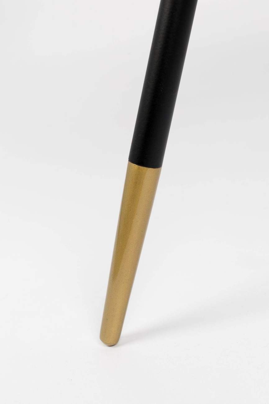 Trendmöbel24 Beistelltisch Beistelltisch DENISE Walnussfarbig