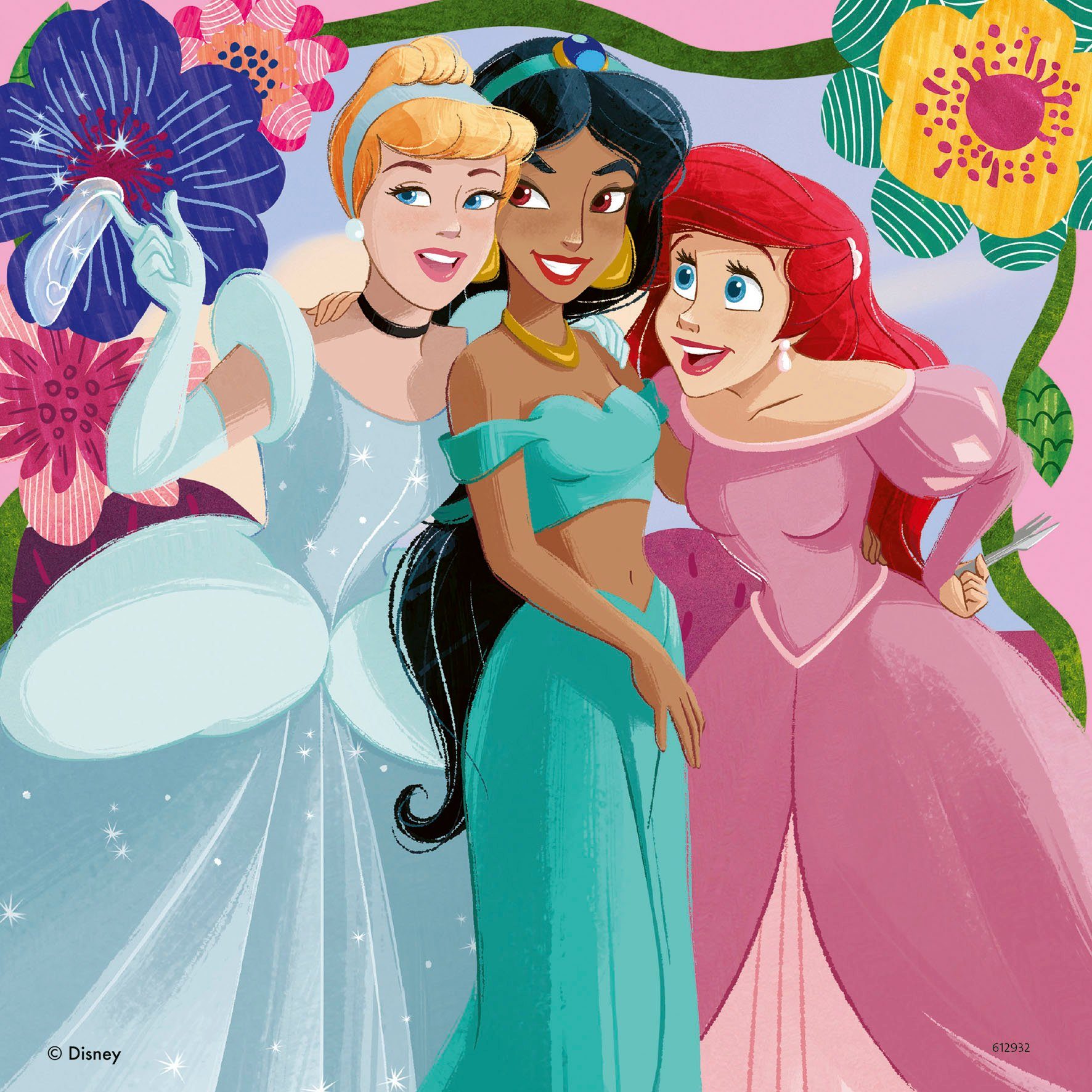Ravensburger Puzzle Disney Princess, Girl Power!, 147 Puzzleteile, Made in Europe