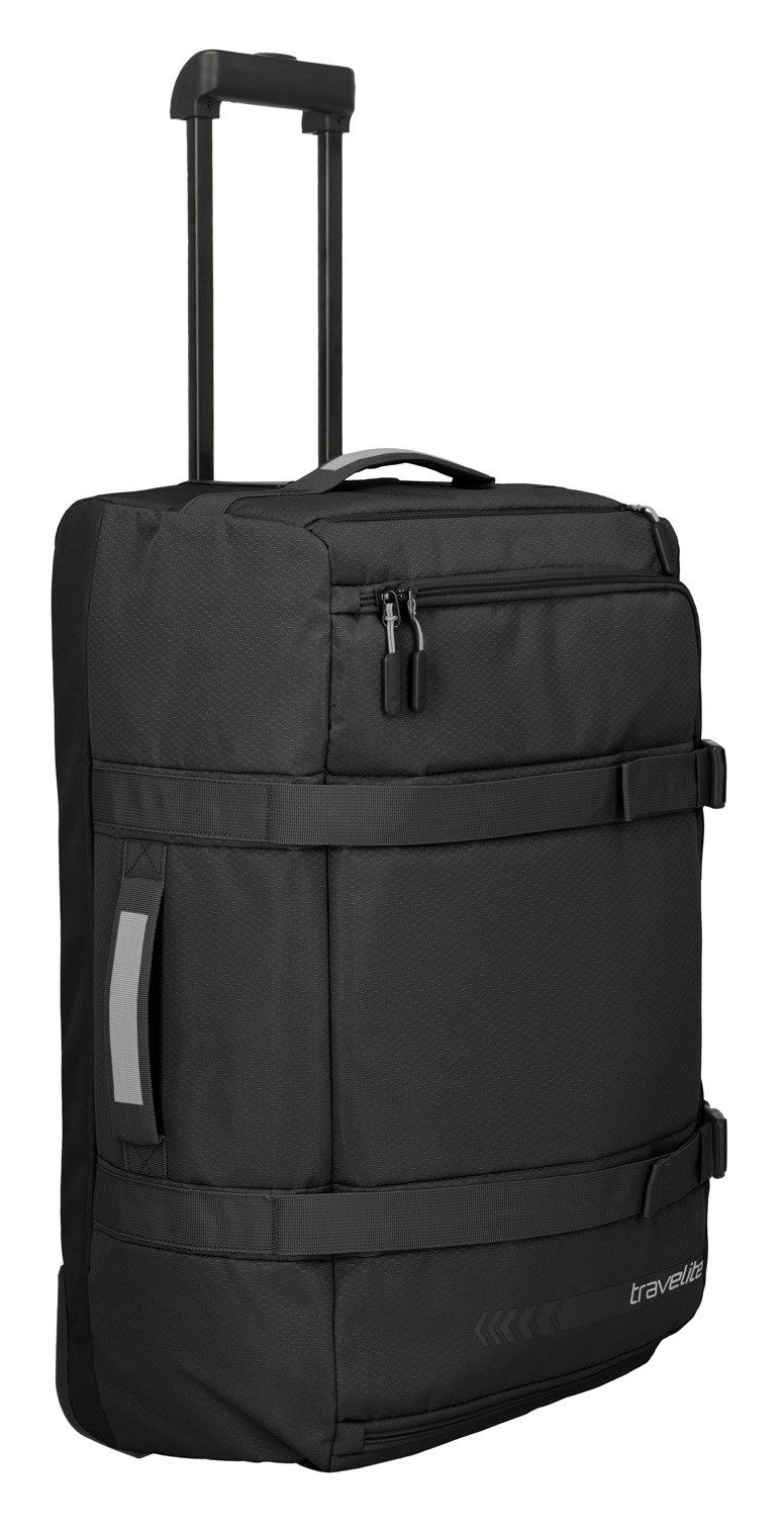 travelite Weichgepäck-Trolley KICK OFF Reisetasche mit Rollen, 2 Rollen, große Reise- und Freizeittasche – ideal als Reisegepäck