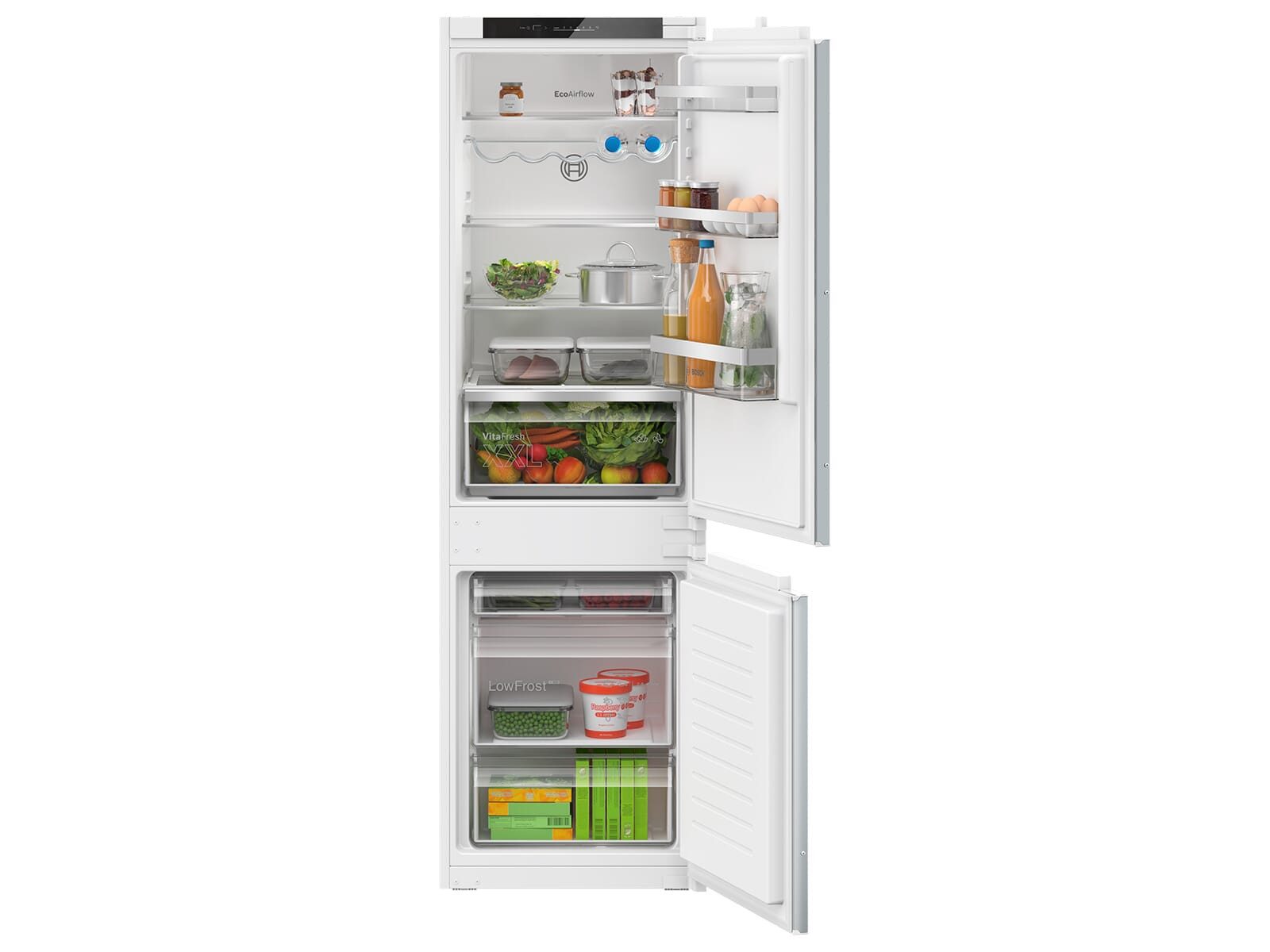 BOSCH Einbaukühlschrank KIV86VSE0, 0.0 cm hoch, integrierbar