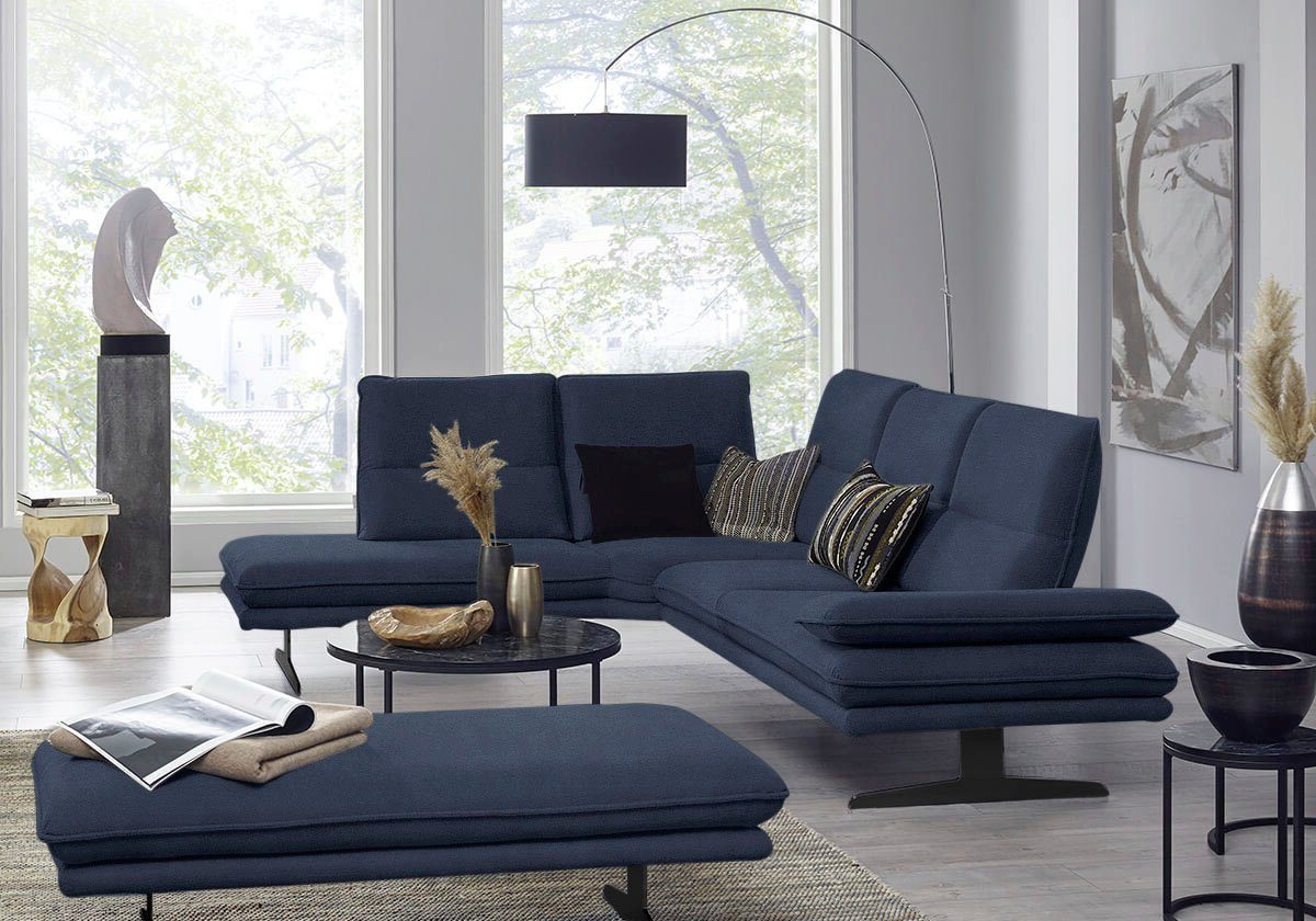 W.SCHILLIG Ecksofa broadway, Designsofa, toller Sitzkomfort, günstig online kaufen